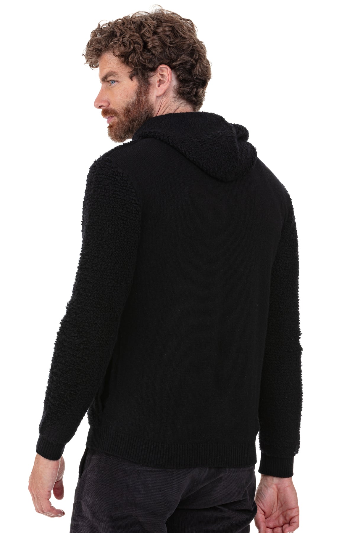 Pavel en cachemire homme - Vue 1 - noir - Mahogany