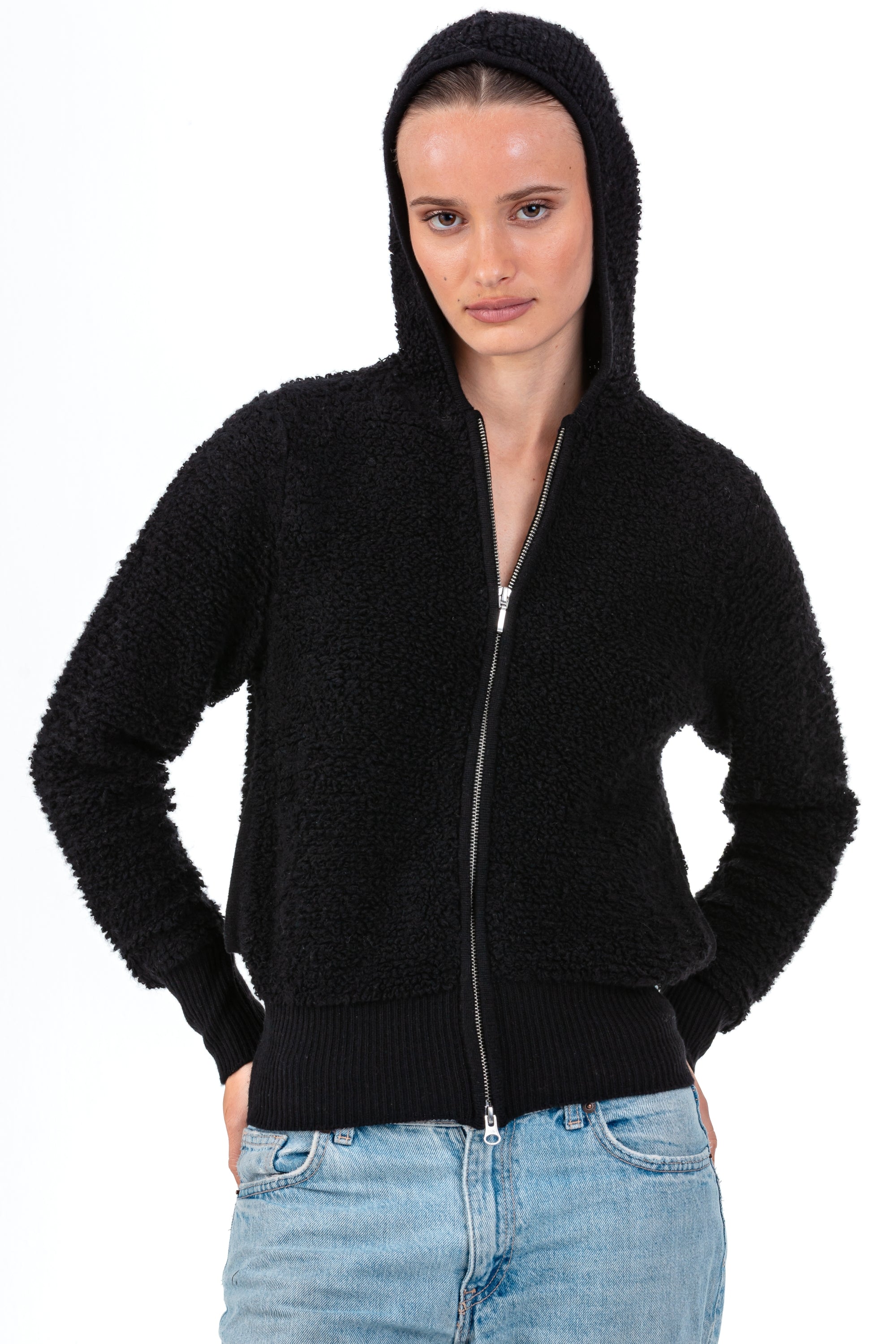 Pavlova aus Kaschmir für Damen - noir - Mahogany
