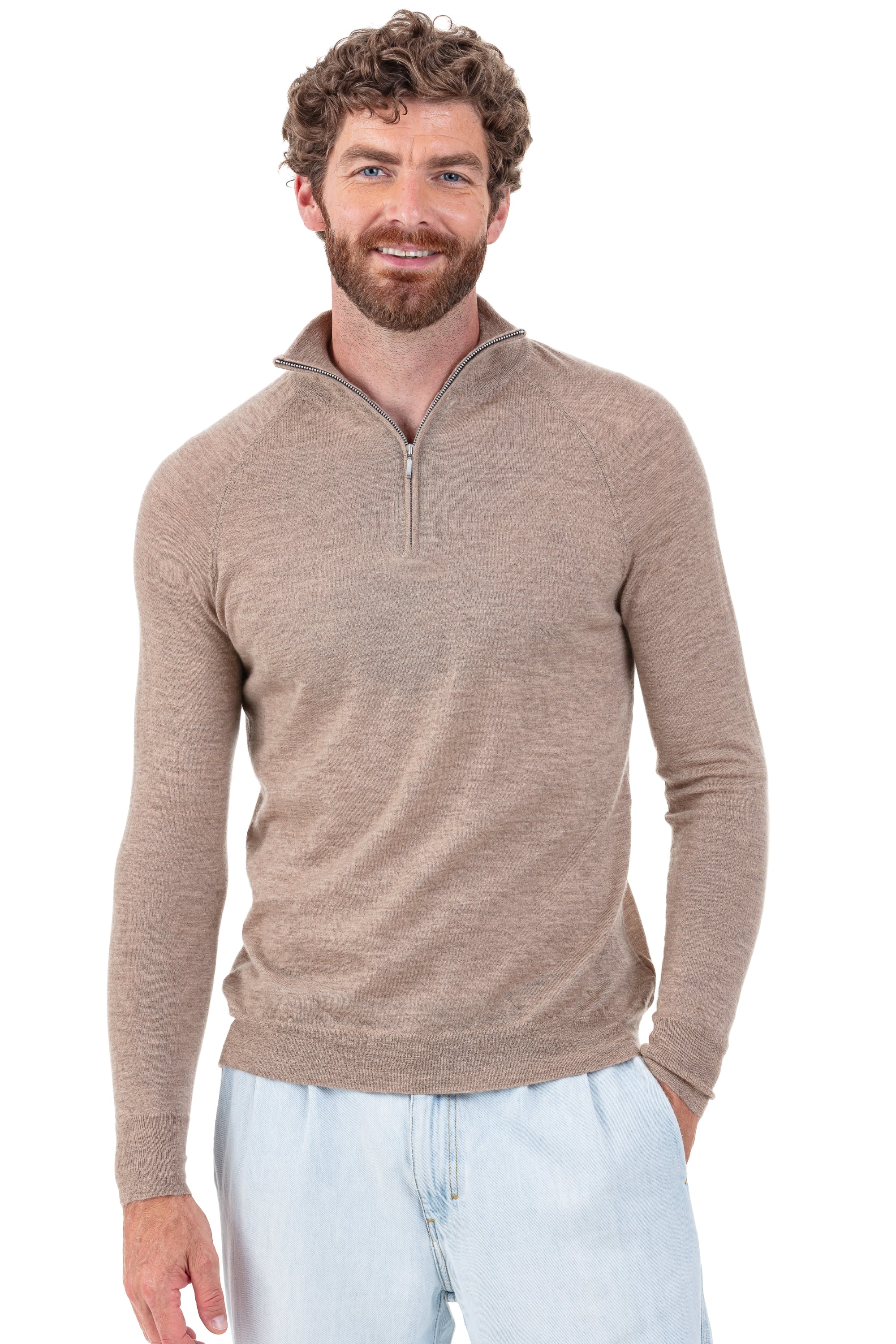 Perou aus Kaschmirduvet Herren - vison - Mahogany