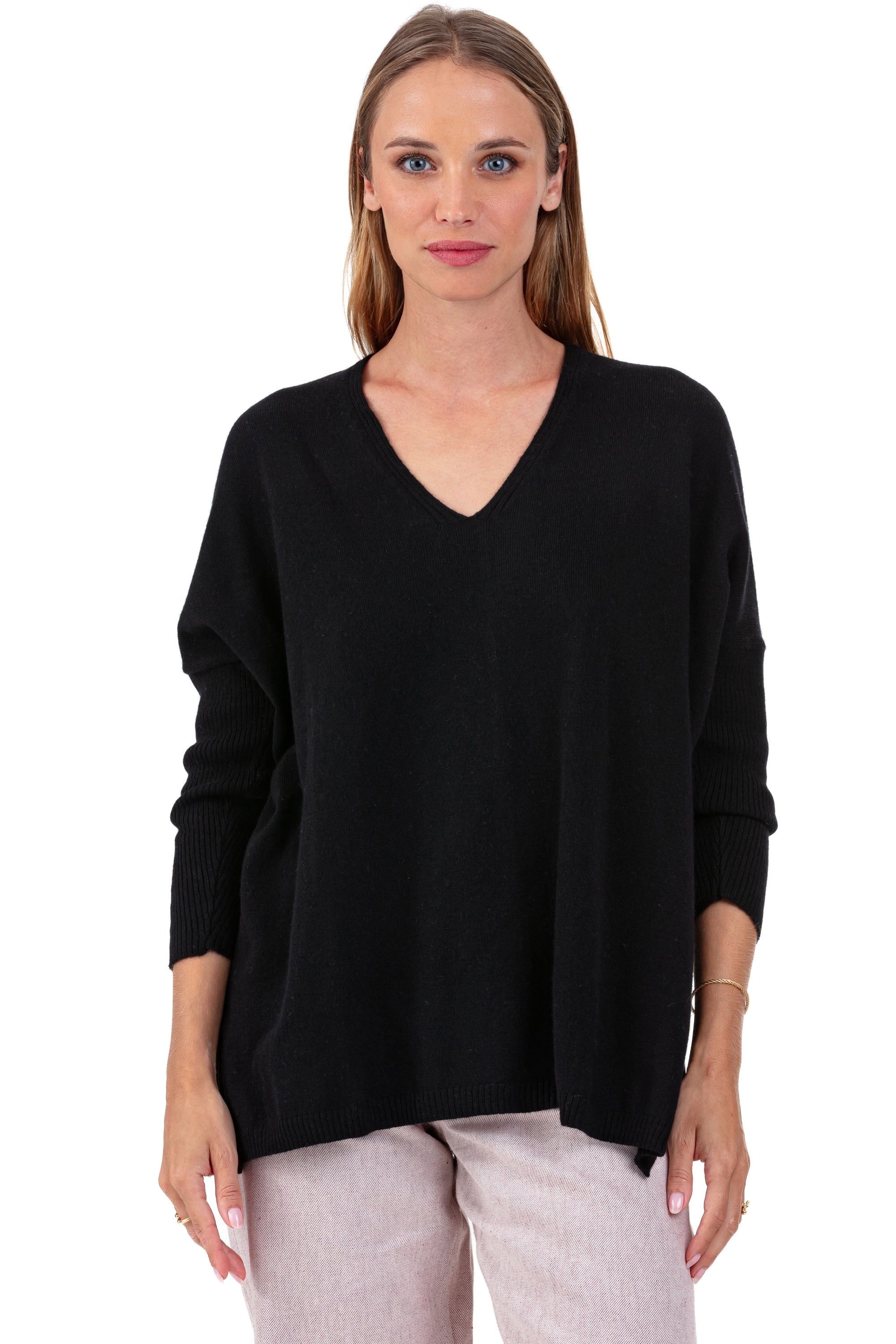 Pippa aus Kaschmir für Damen - noir - Mahogany
