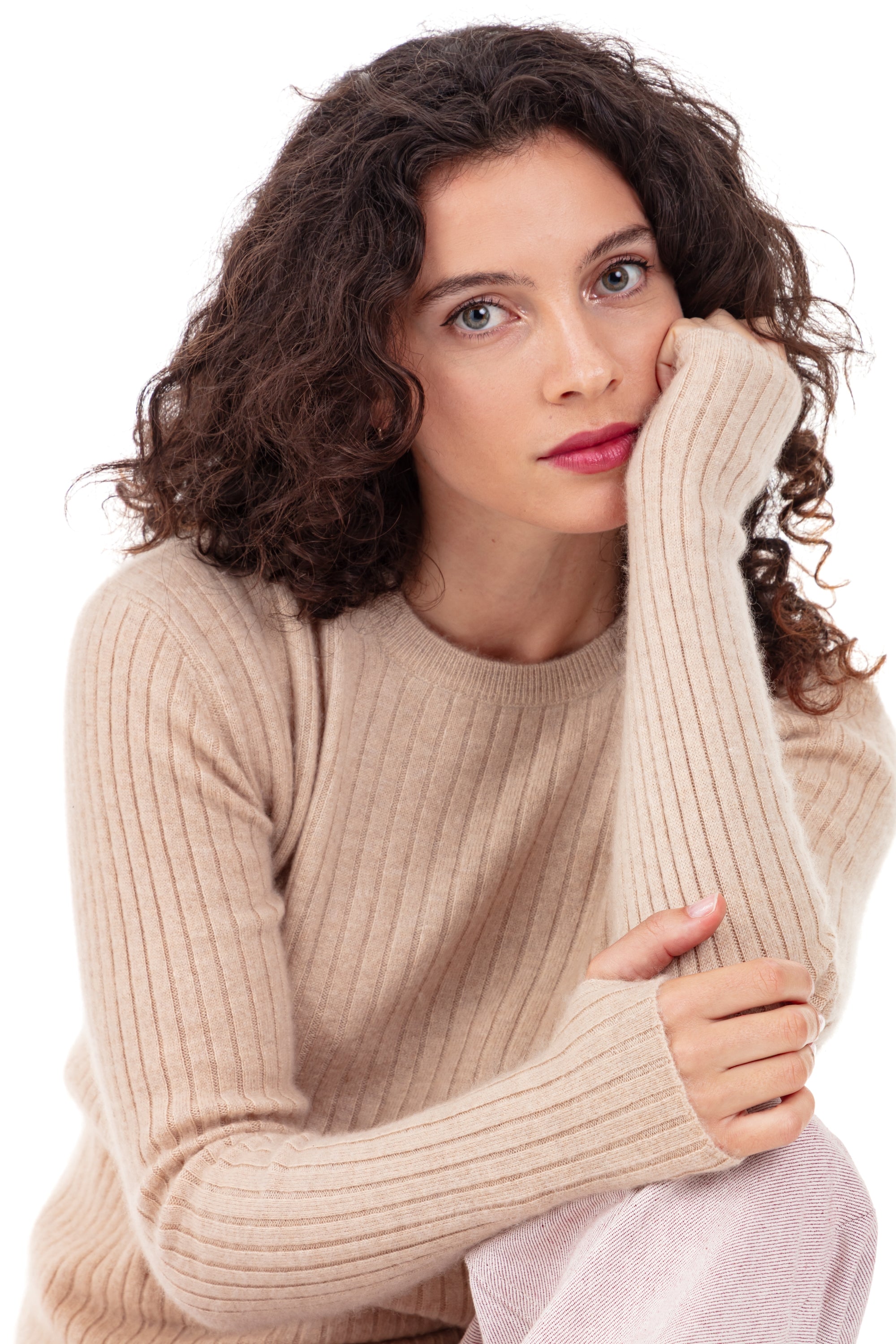 Princess Kaschmir-Cocoon Damen - beige - Mahogany