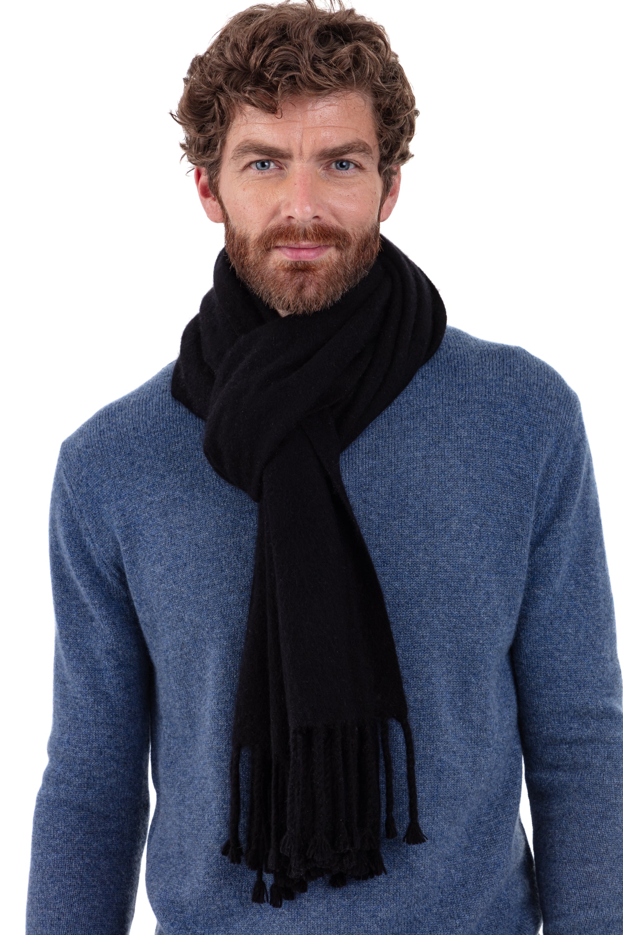 Portovecchio Cocoon-Kaschmir Unisex - Schwarz - Mahogany