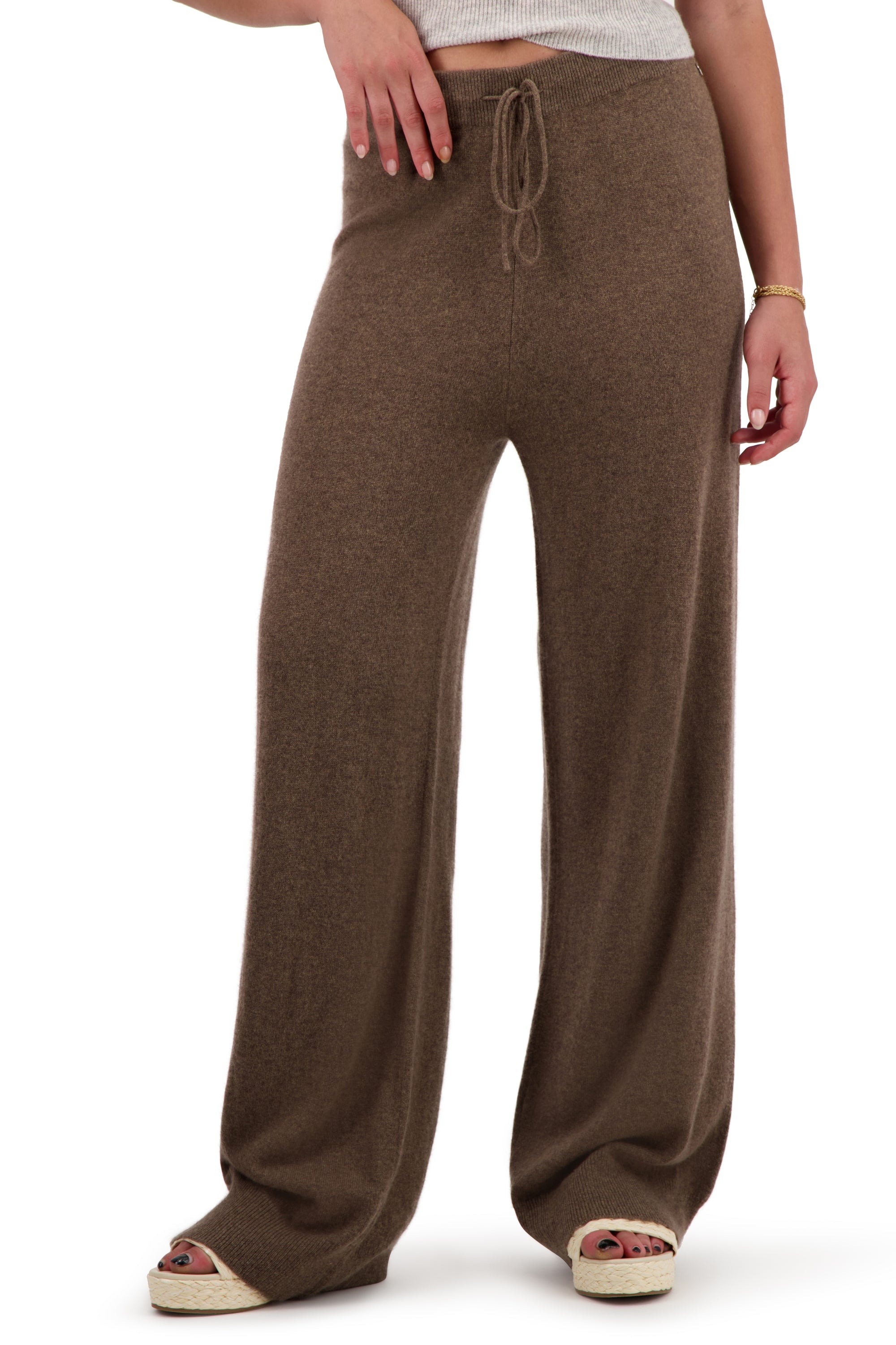 Reese Kaschmirpullover Damen - natural dark brown - Mahogany
