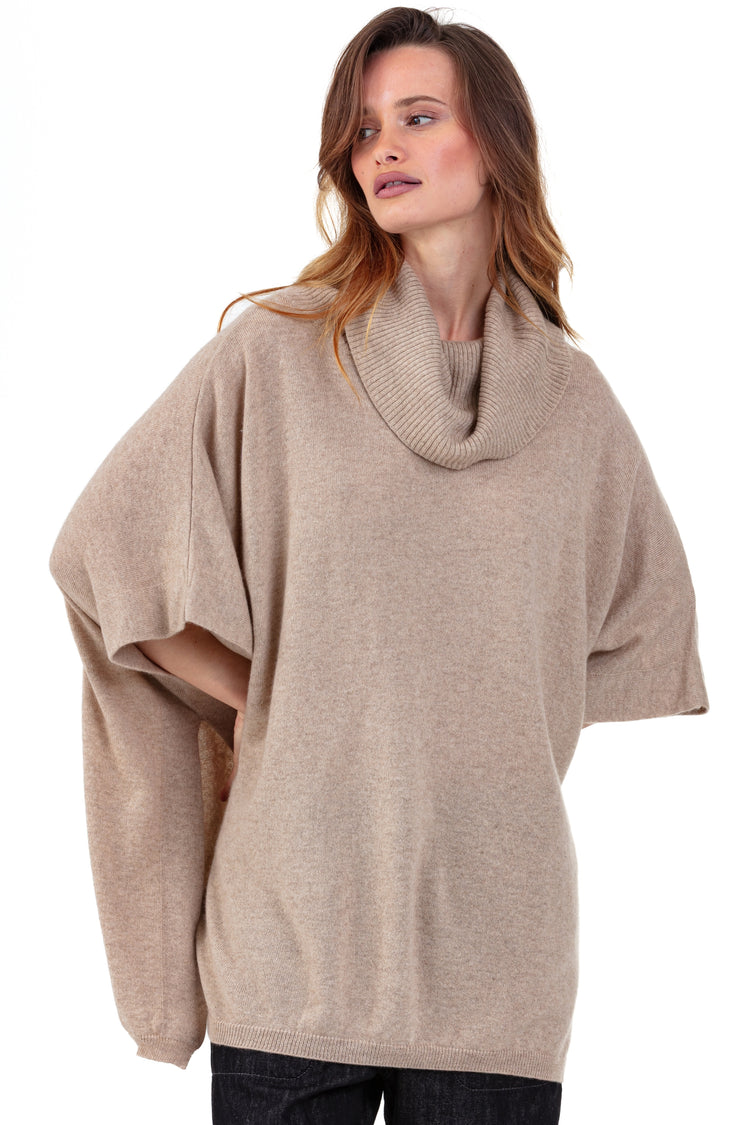 Roma aus Kaschmir Damen - natural stone - Mahogany