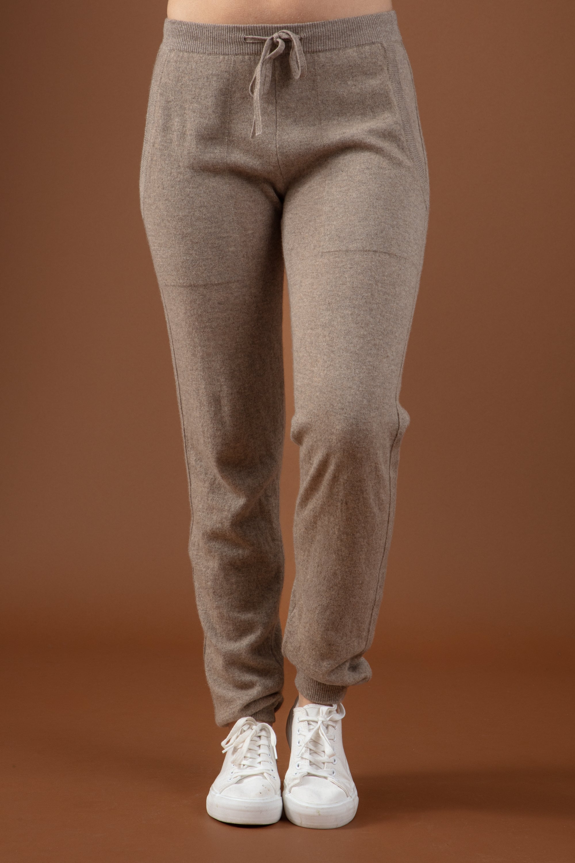Roquebrune aus Kaschmir für Damen - natural brown - Mahogany