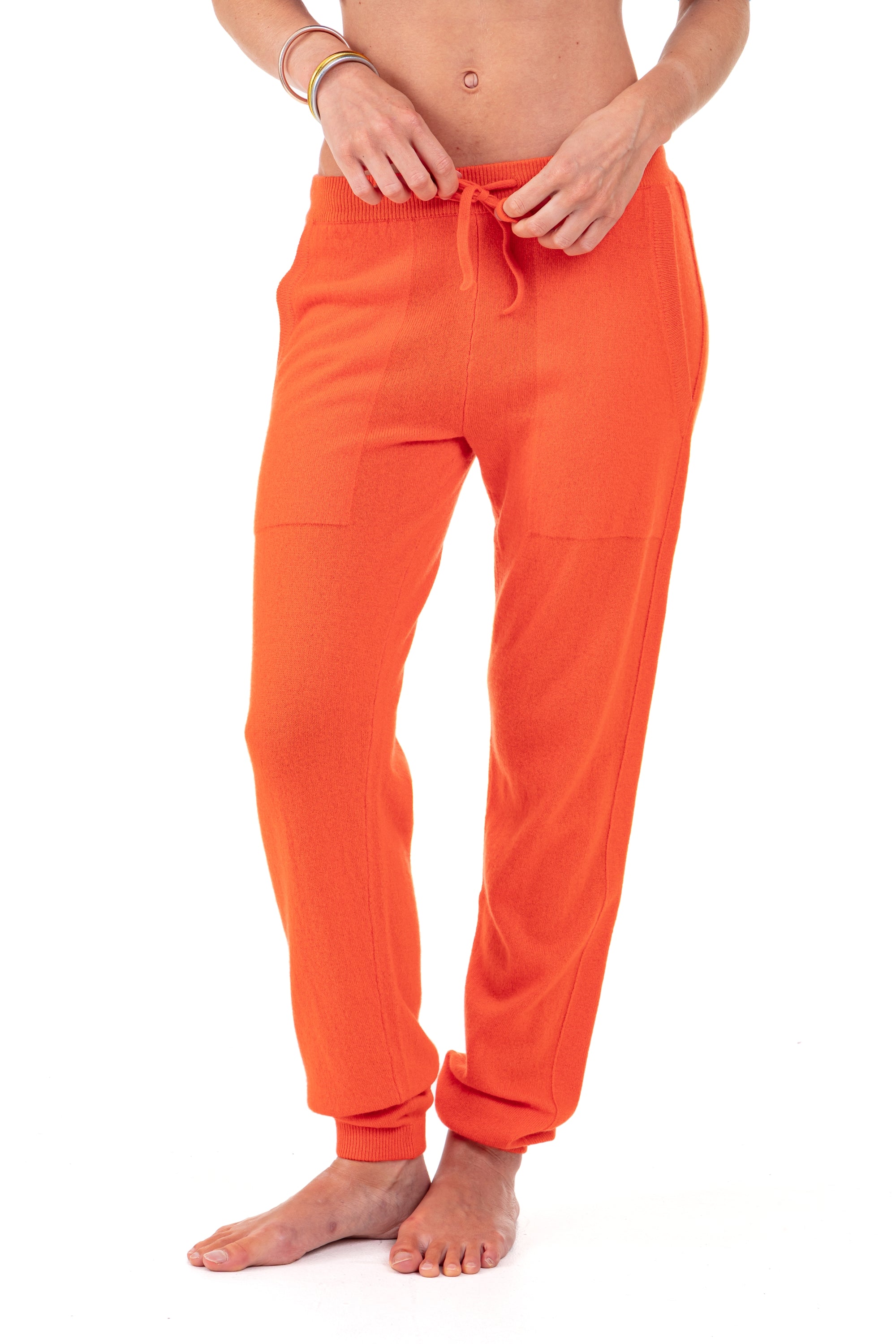 Roquebrune aus Kaschmir für Damen - orange - Mahogany
