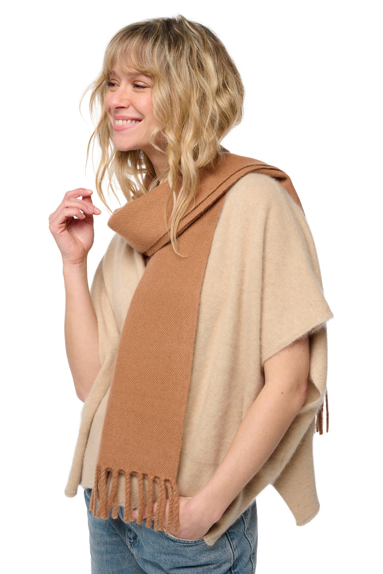 Rêve aus Kaschmir unisex - butterscotch - Mahogany