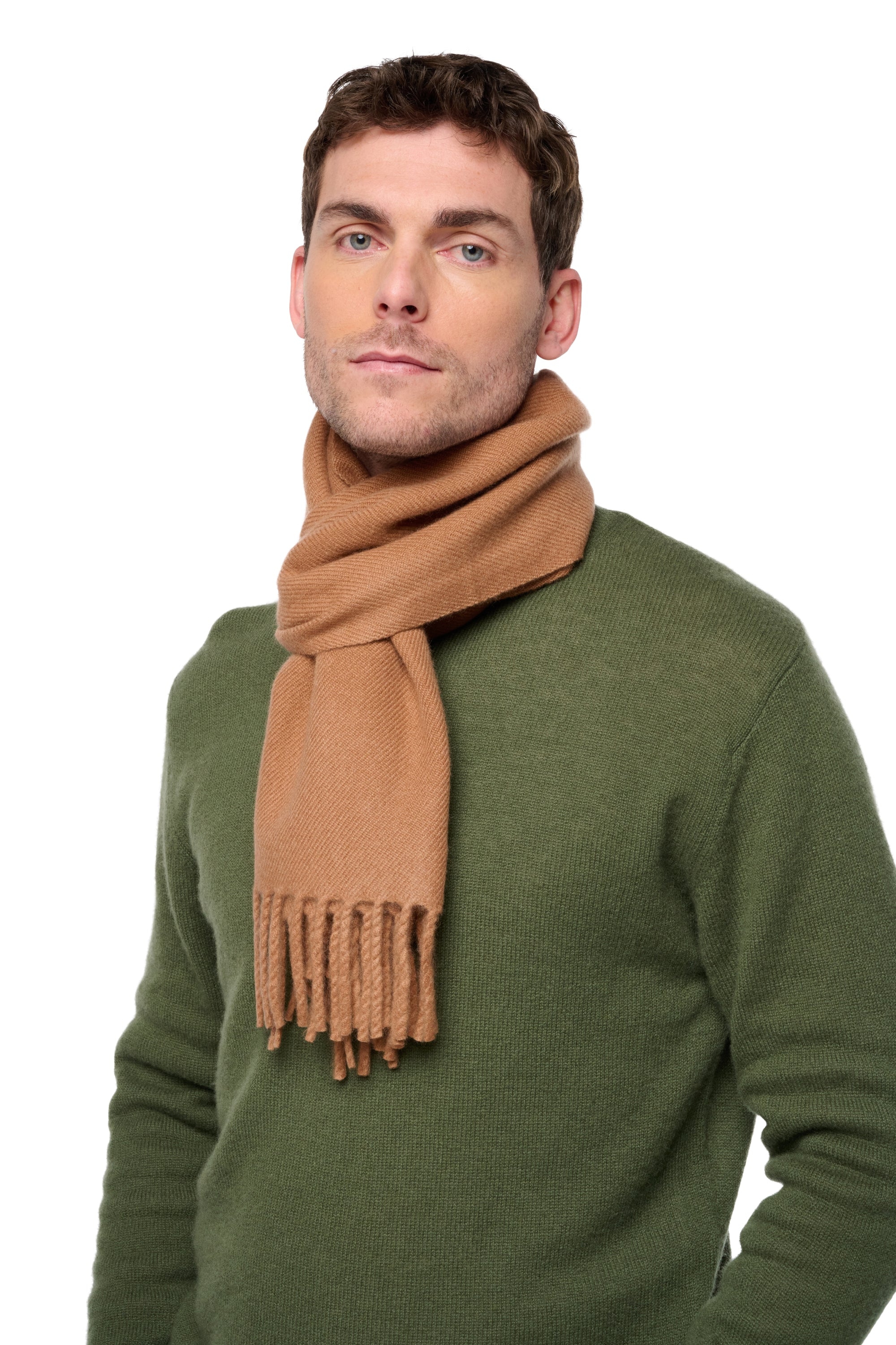 Rêve en cachemire mixte - Vue 1 - butterscotch - Mahogany