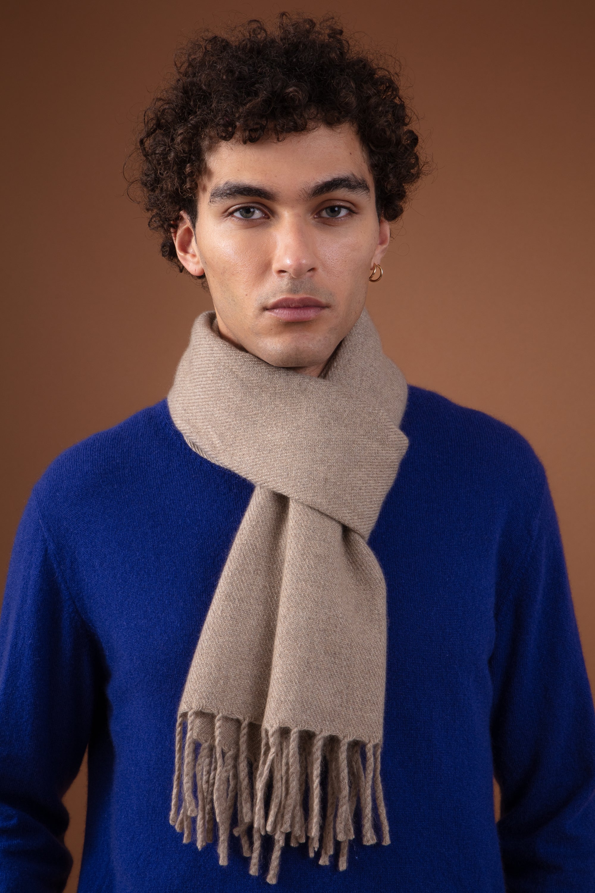 Rêve aus Kaschmir unisex - natural brown - Mahogany