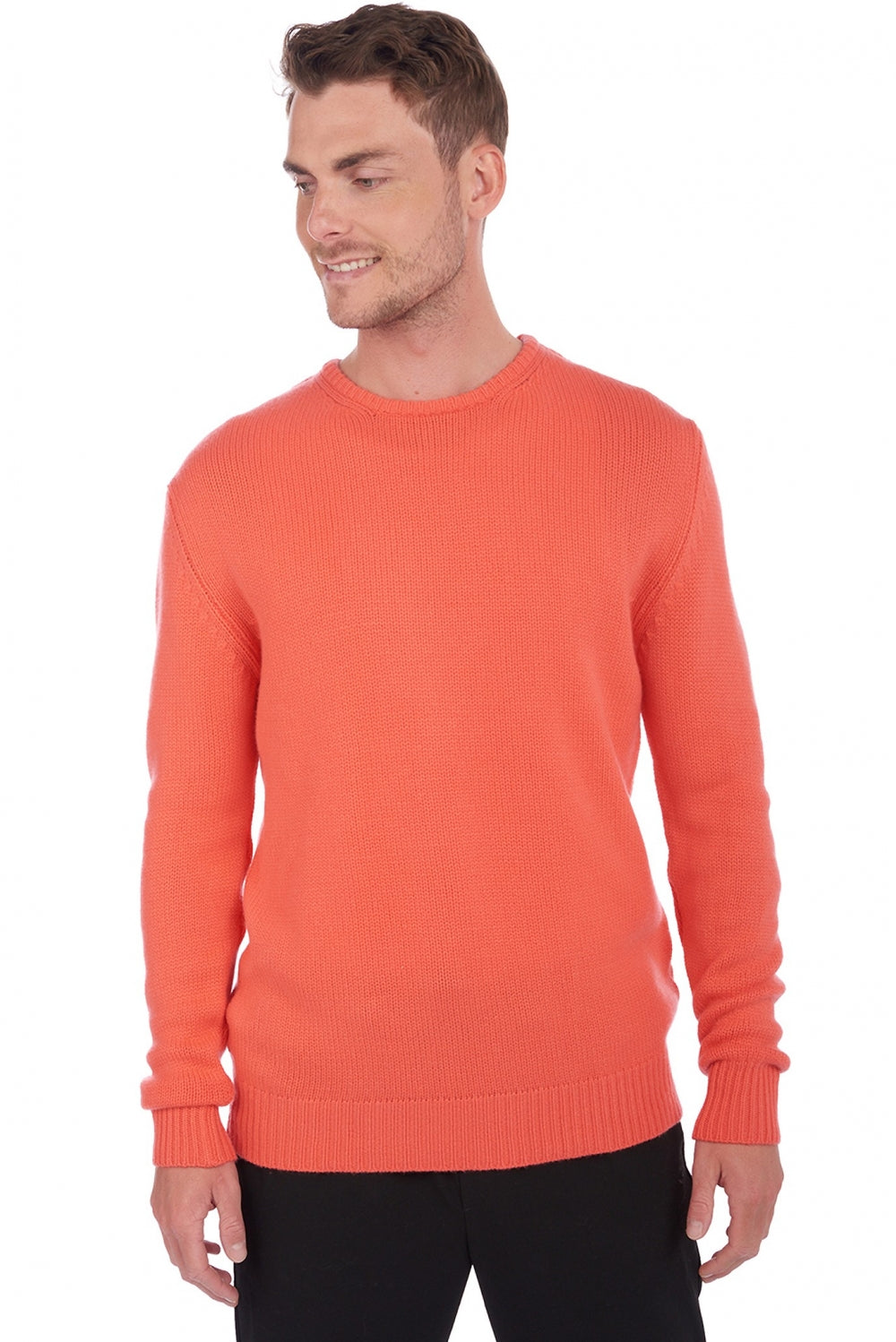 Bilal aus Kaschmir für Herren - corail lumineux - Mahogany