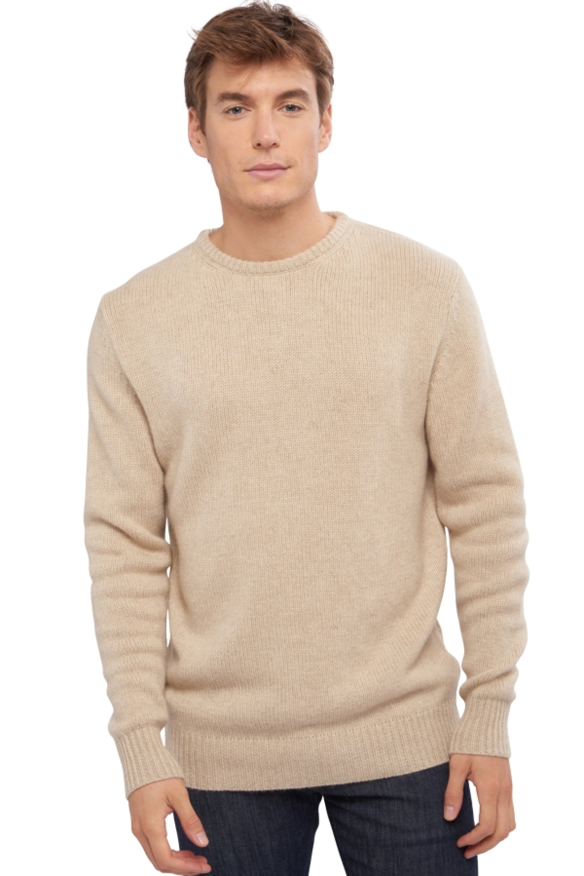 Bilal aus Kaschmir für Herren - natural winter dawn - Mahogany