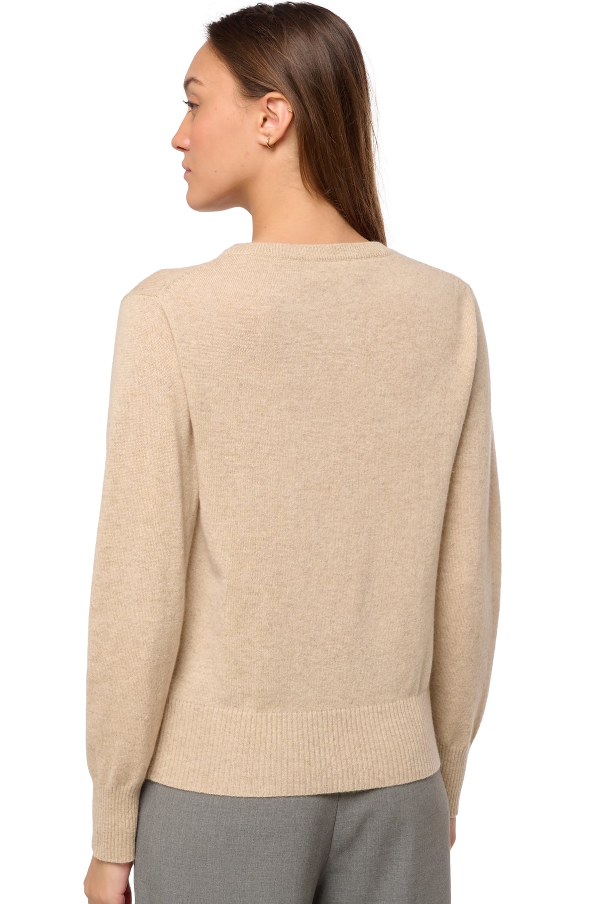 Daria Kaschmirpullover Damen - Ansicht 3 - natural winter dawn - Mahogany