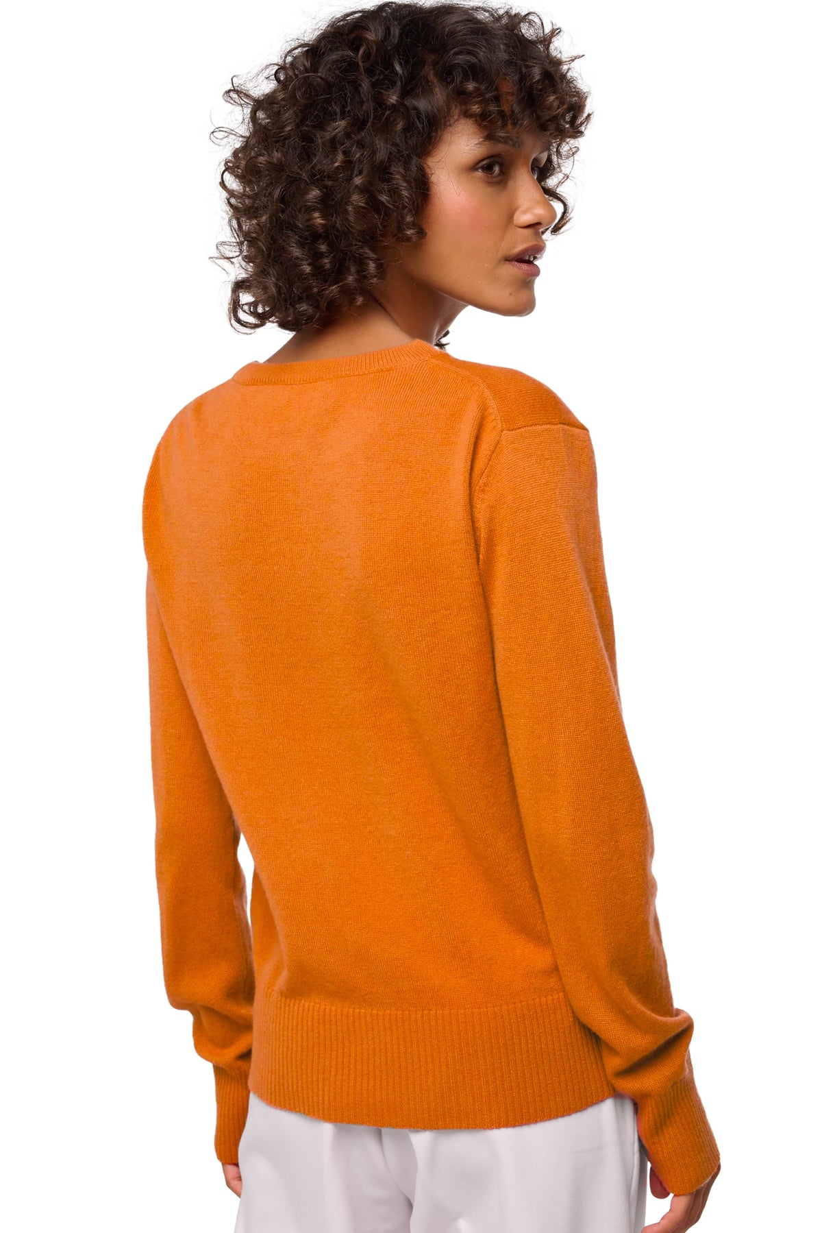 Daria aus Kaschmir Damen - Ansicht 2 - orange - Mahogany