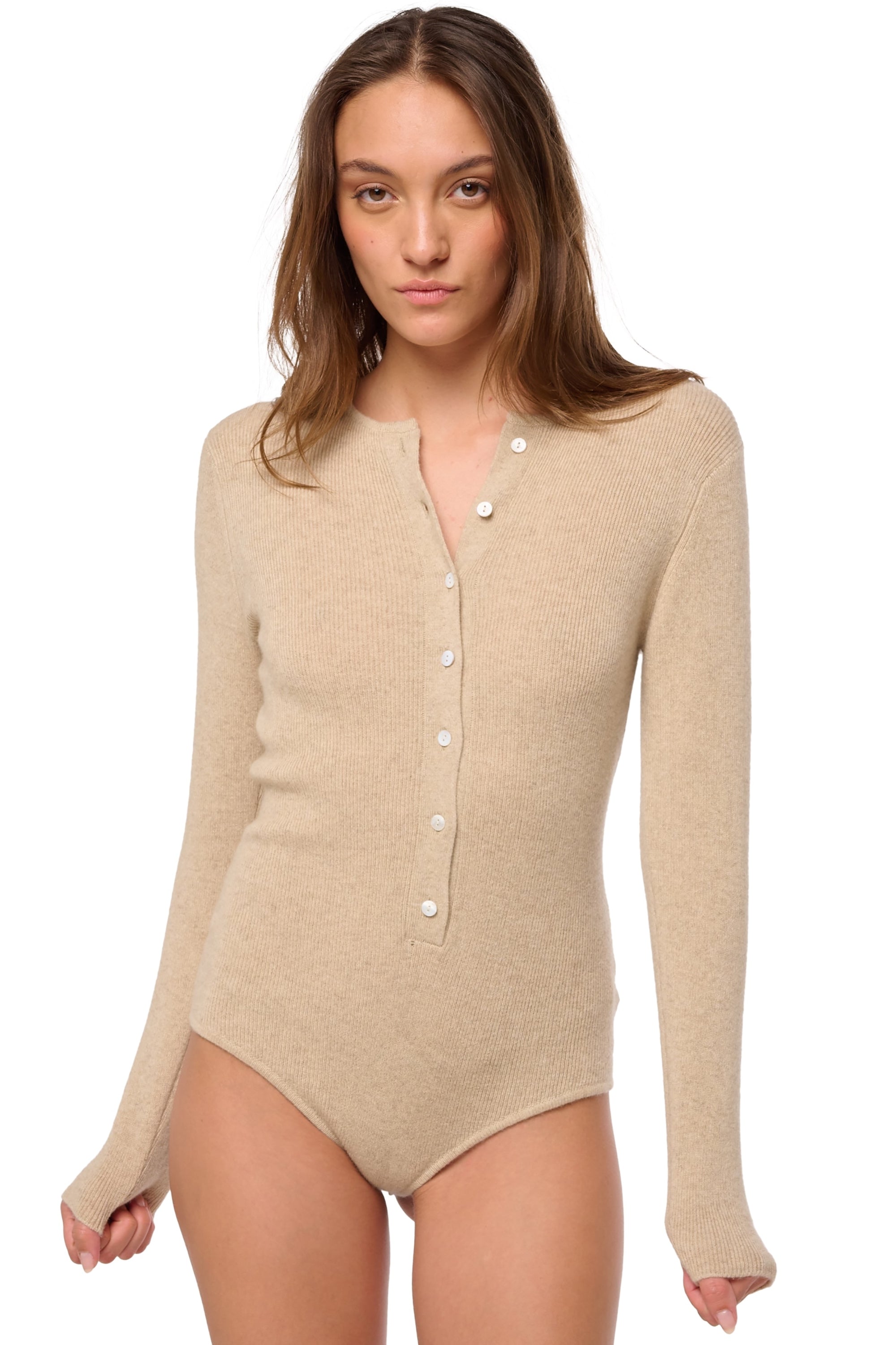 Deedee aus Kaschmir für Damen - natural winter dawn - Mahogany