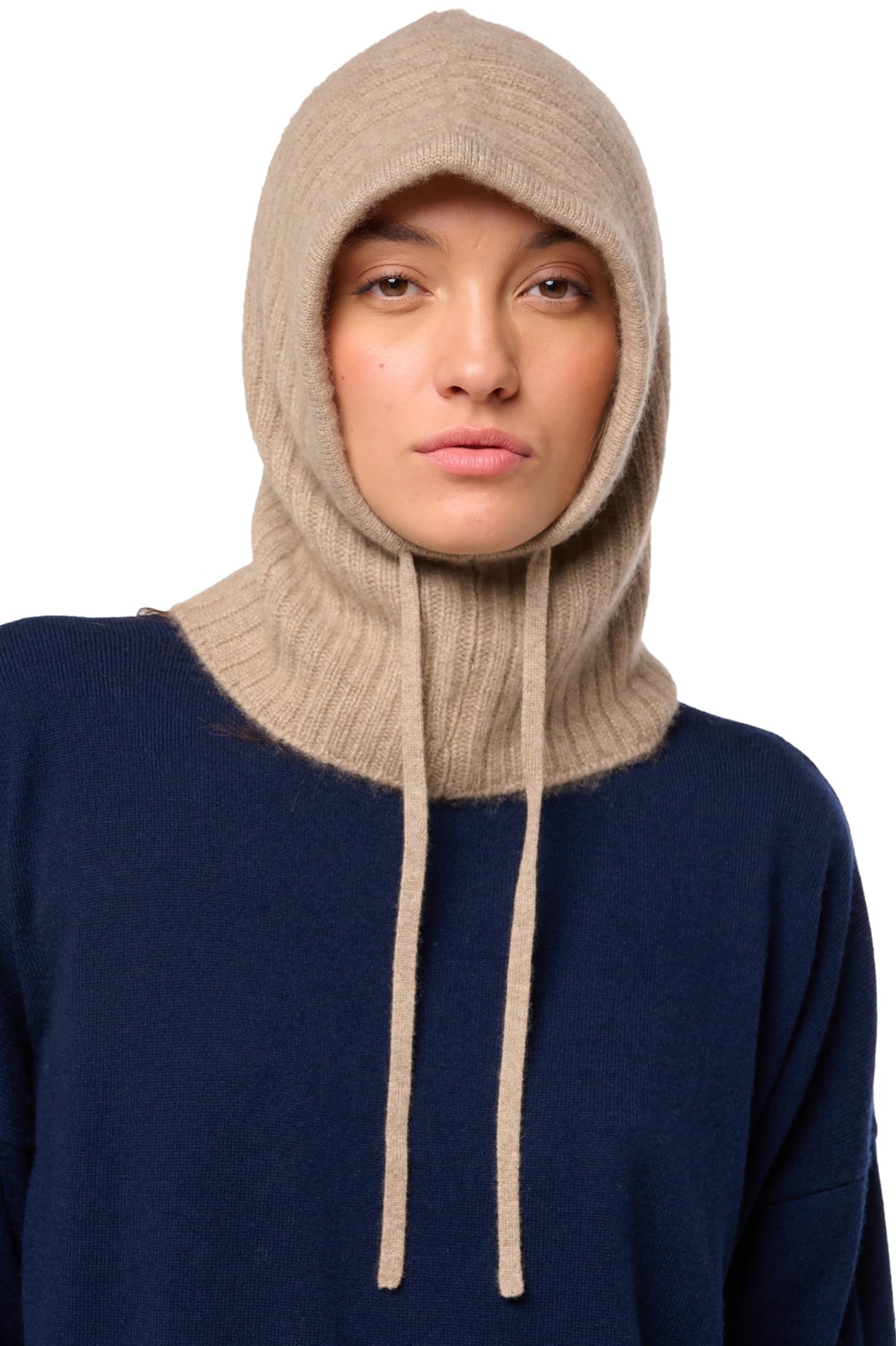 Deefoo Kaschmirpullover unisex - natural brown - Mahogany