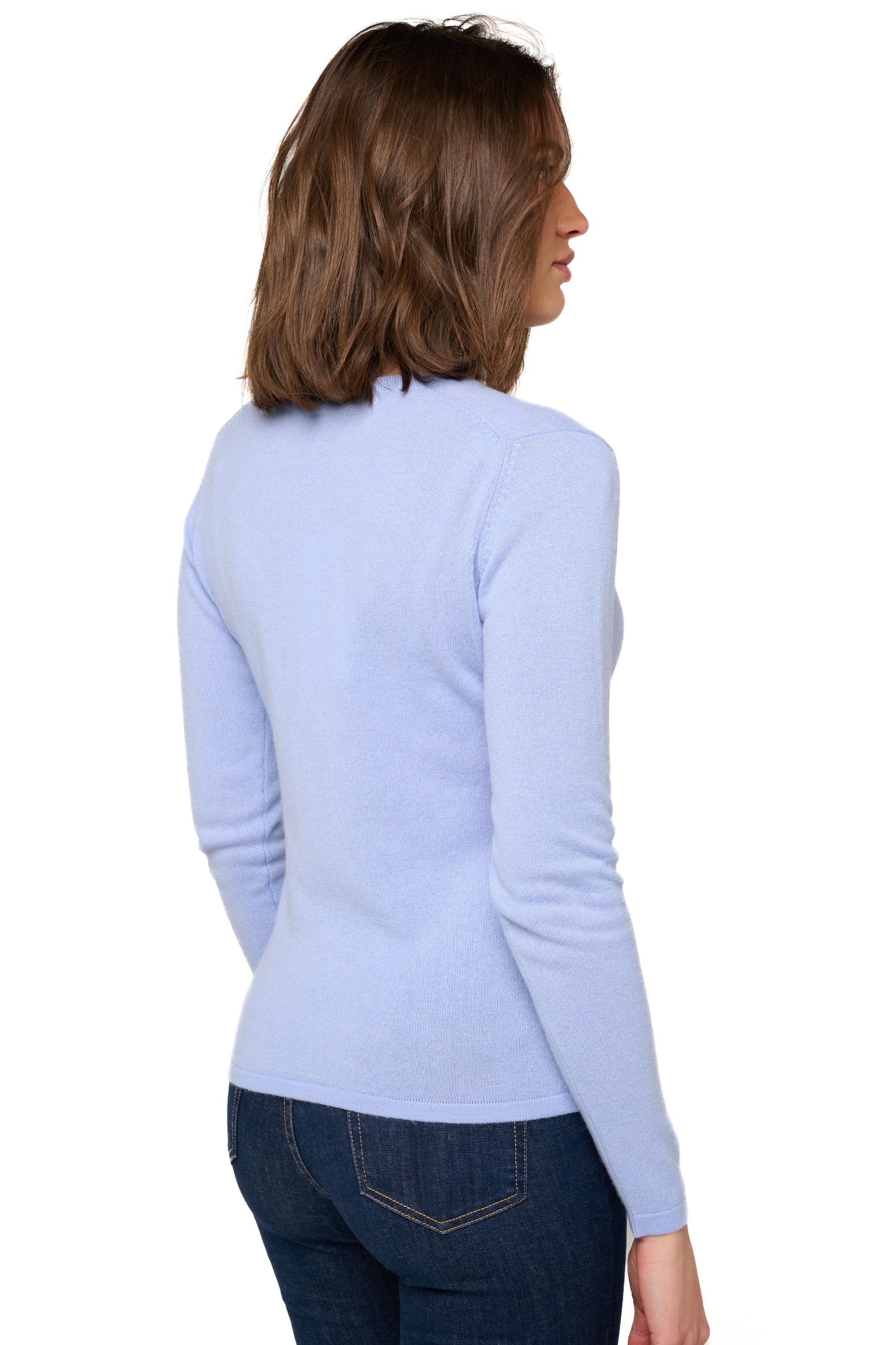 Emma aus Kaschmir Damen - Ansicht 2 - himmelblau - Mahogany