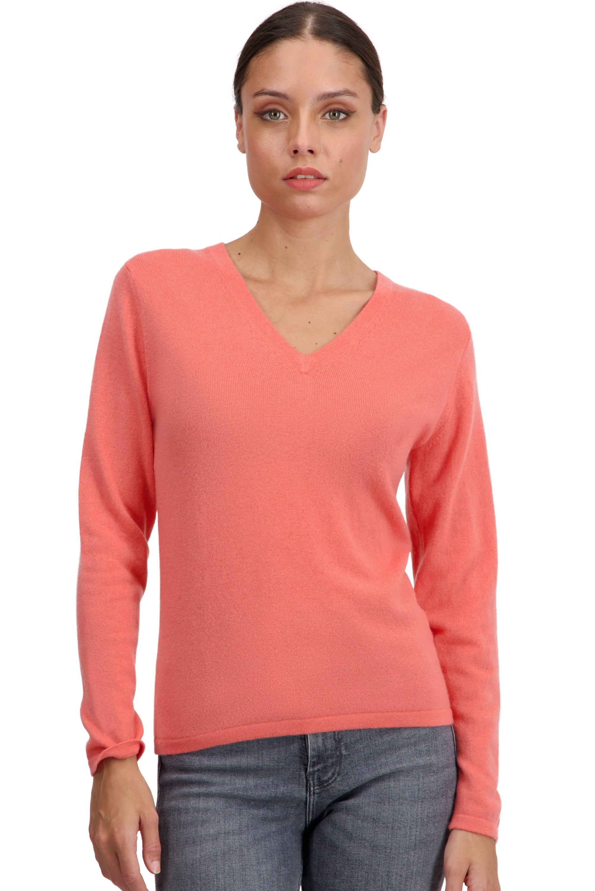 Emma aus Kaschmir Damen - peach - Mahogany