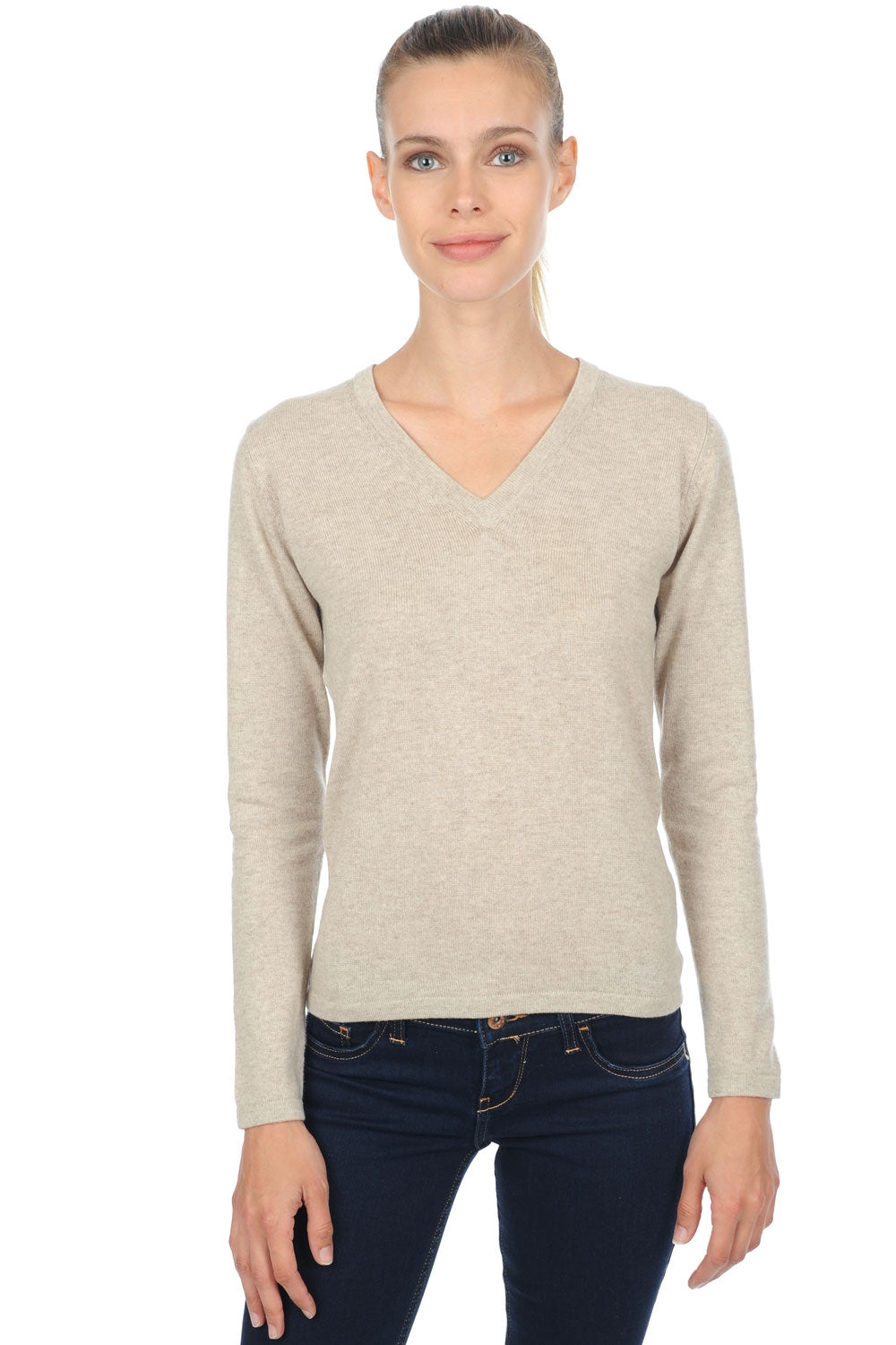 Emma Premium aus Kaschmir für Damen - pema natural - Mahogany