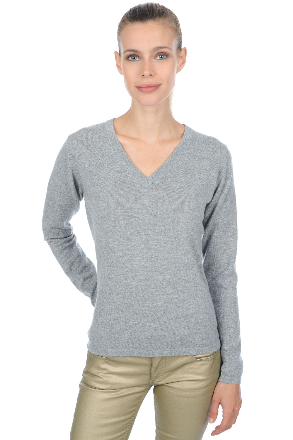 Emma Premium aus Kaschmir für Damen - premium flanell - Mahogany