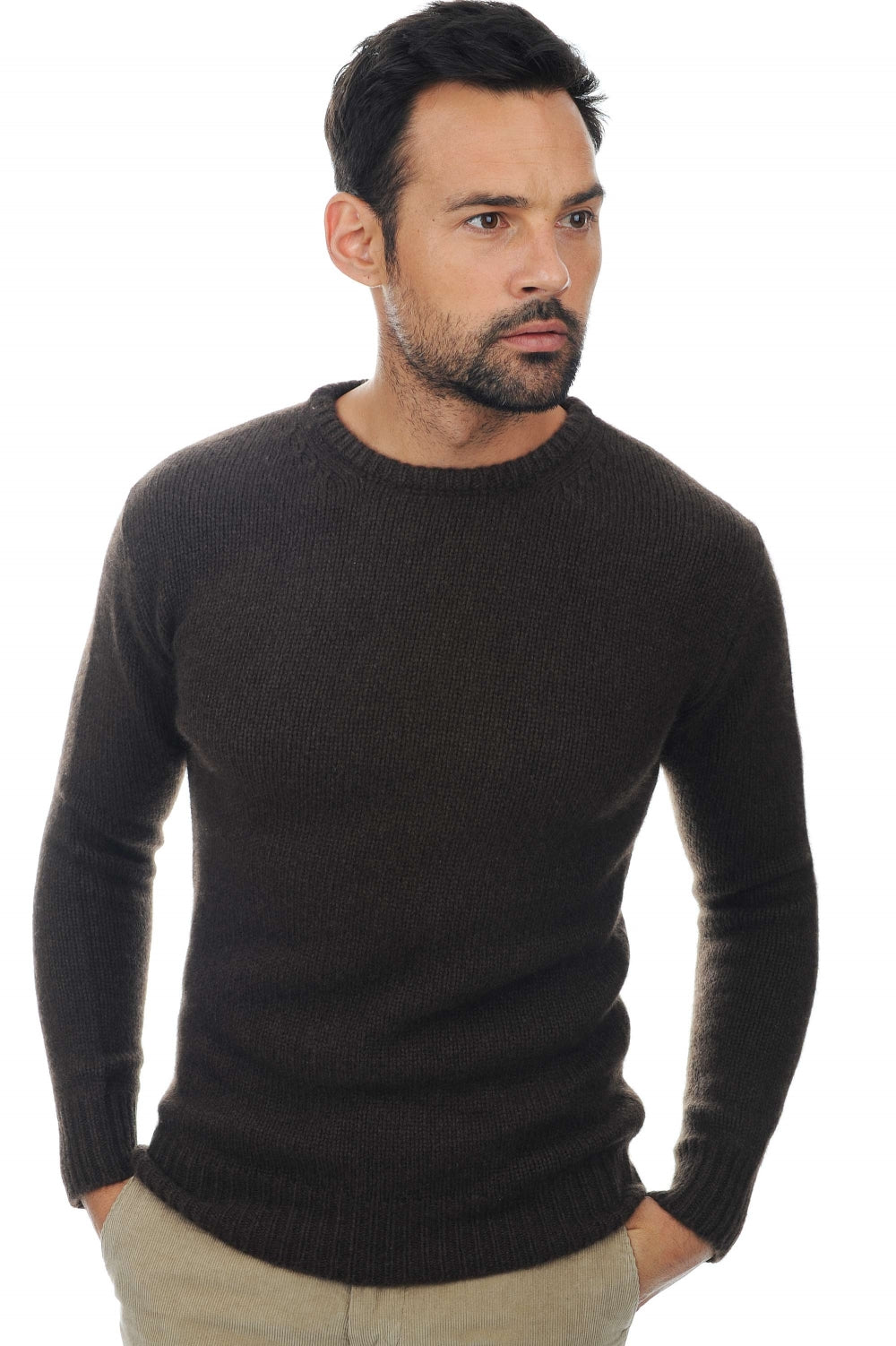Ivan aus Yak Herren - marron naturel - Mahogany