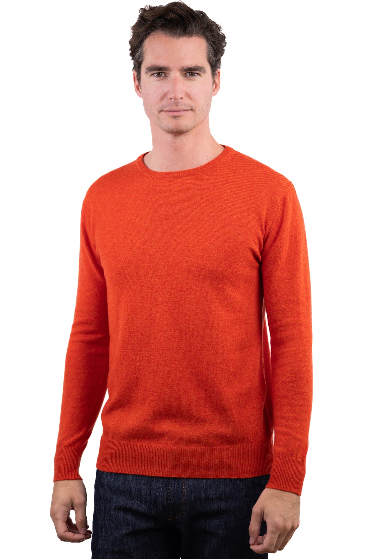 Keaton aus Kaschmir für Herren - Paprika - Mahogany