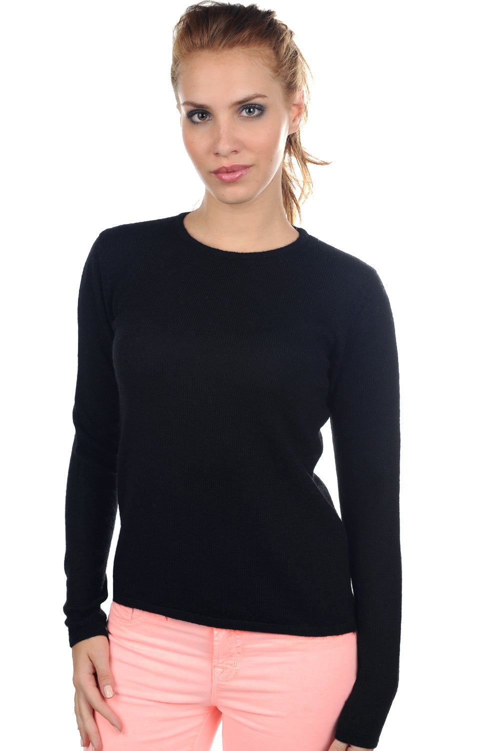Line-Alpaga aus Baby-Alpaka Damen - schwarz - Mahogany