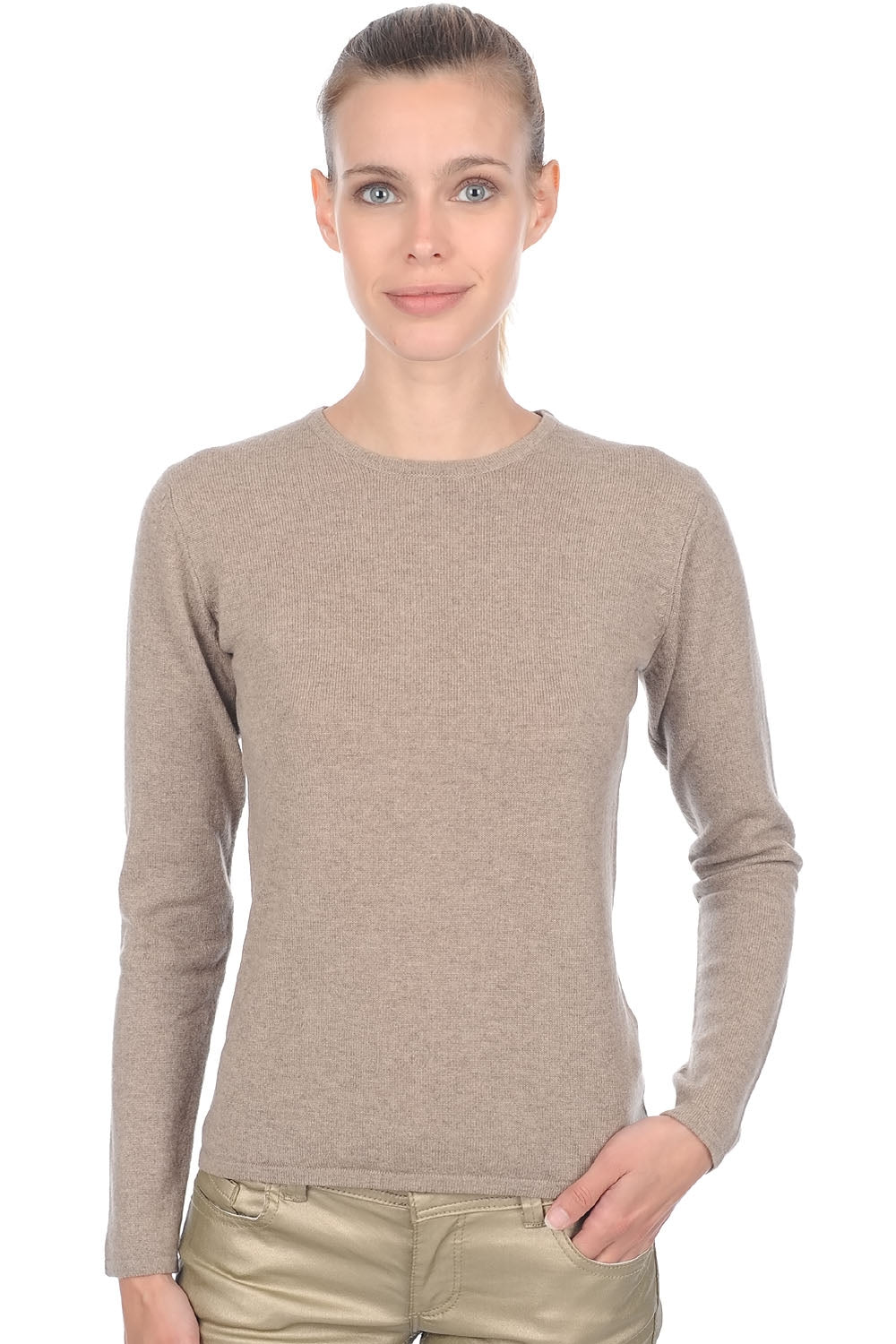 Line Premium aus Kaschmir für Damen - Dolma Natural - Mahogany