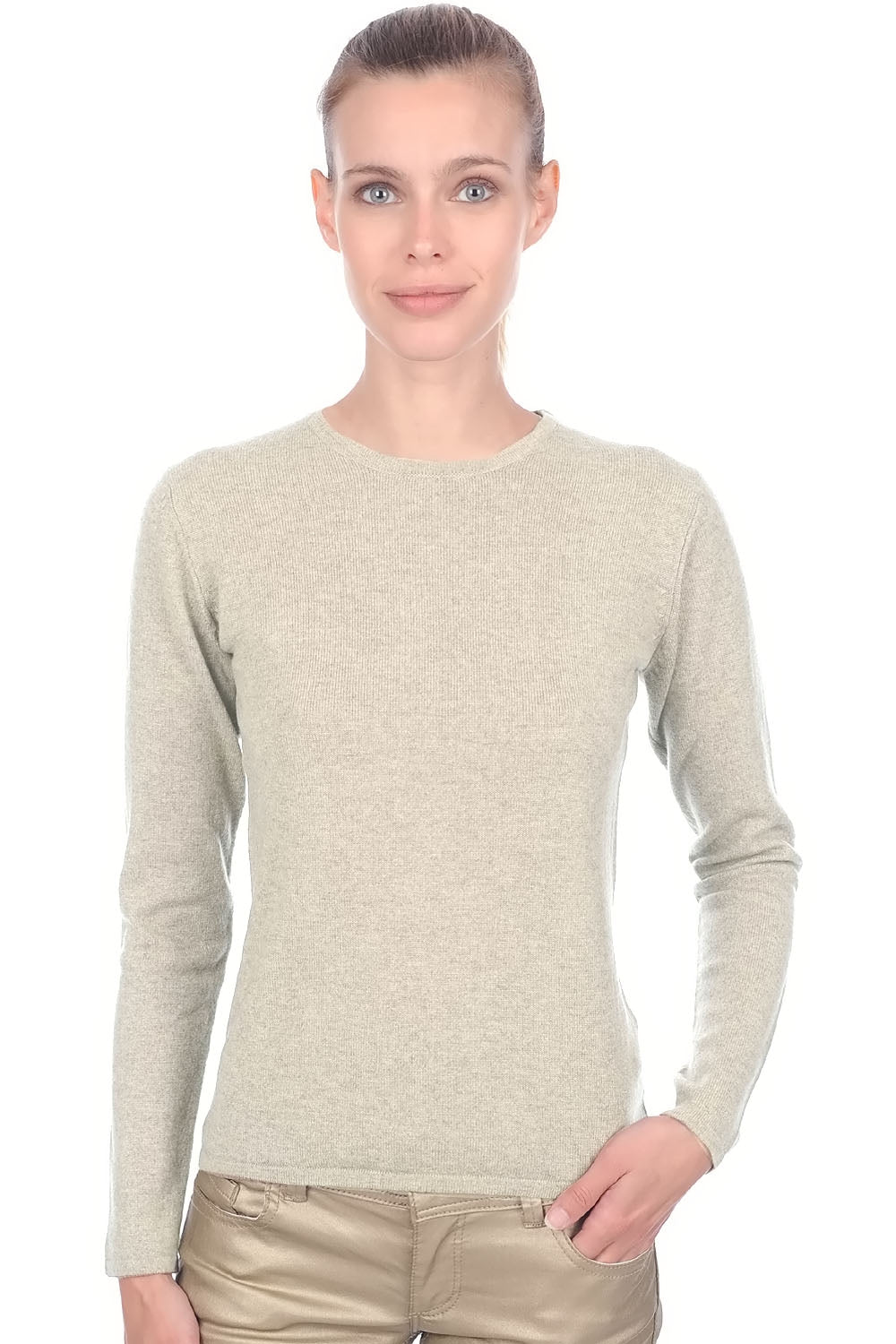 Line Premium aus Kaschmir für Damen - Pema Natural - Mahogany
