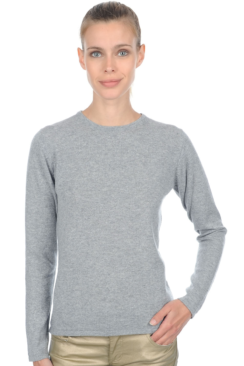 Line Premium aus Kaschmir für Damen - Premium Flanell - Mahogany