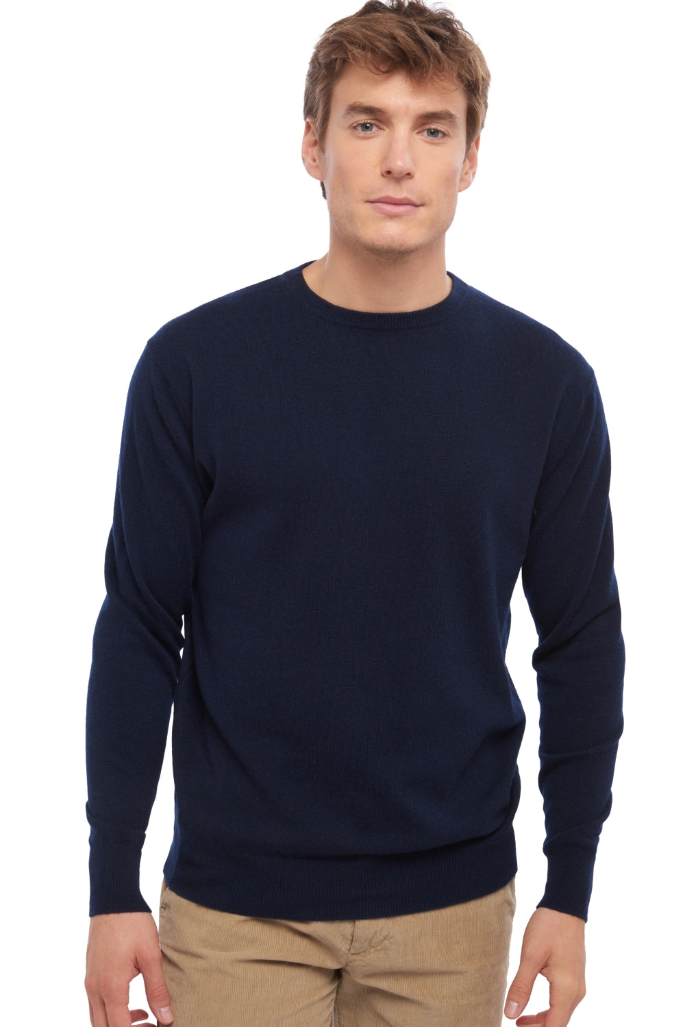 Nestor Kaschmirpullover Herren - Dunkelmarineblau - Mahogany