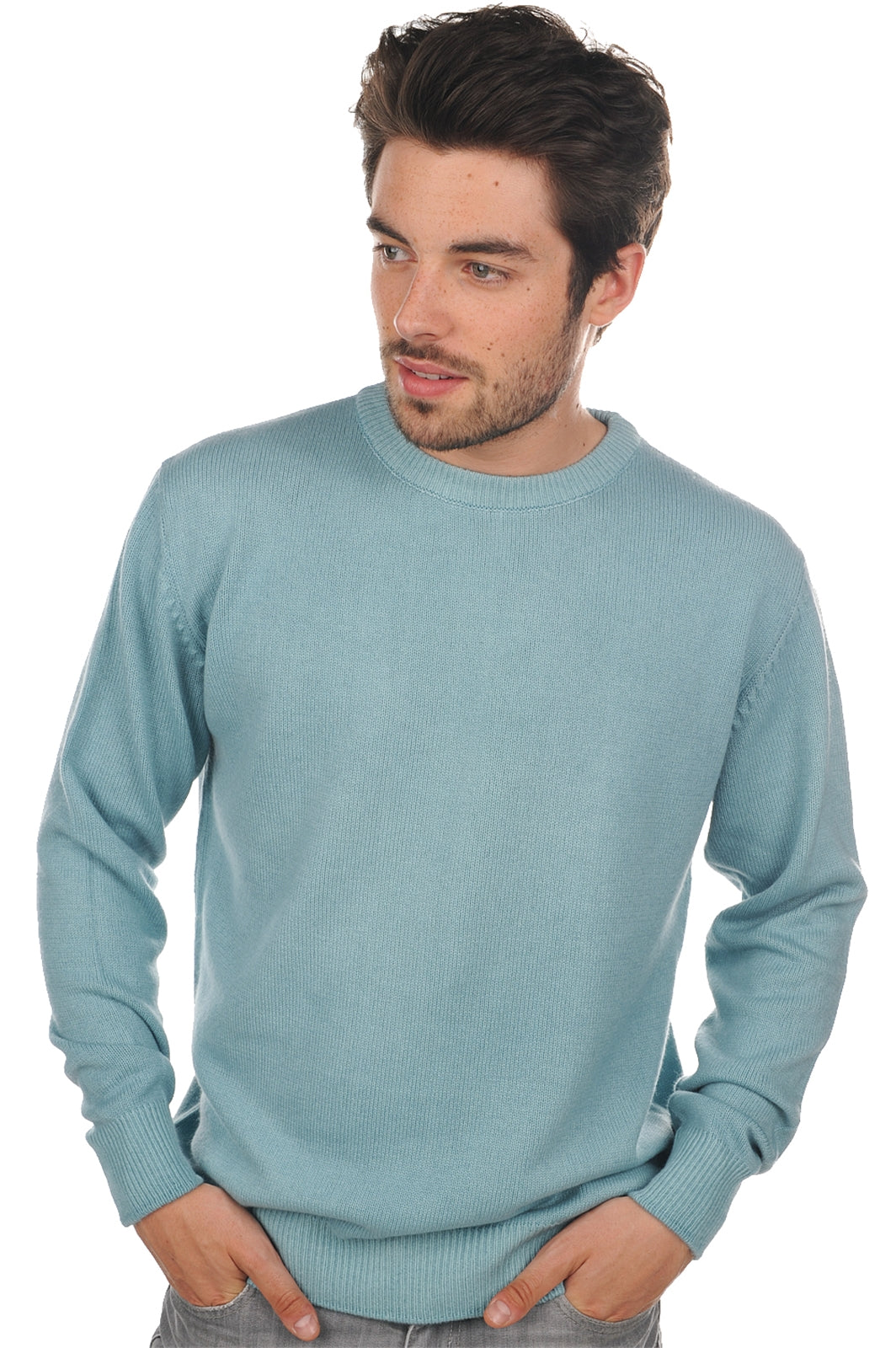 Nestor 4F Kaschmirpullover Herren - Turmalin - Mahogany