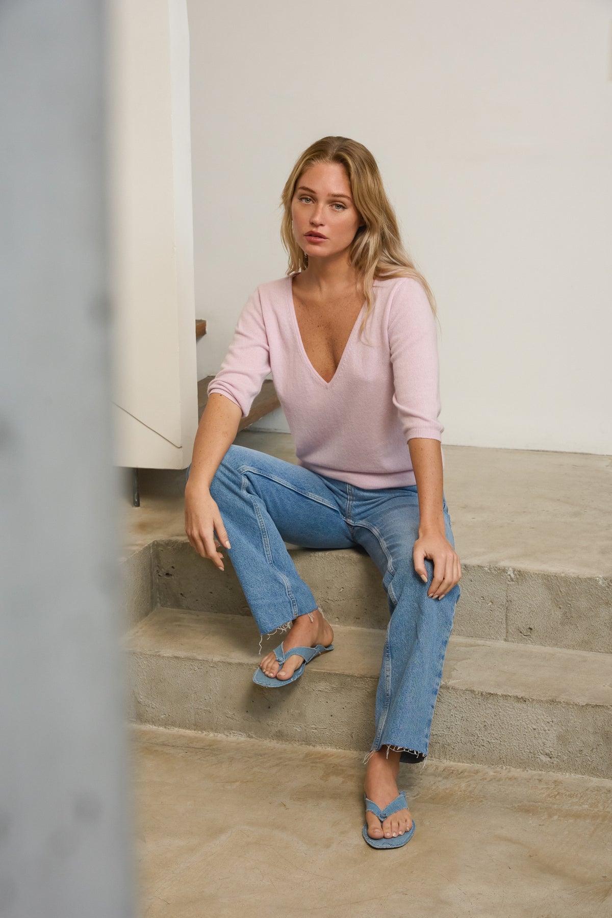 Odessa aus Kaschmir für Damen - Ansicht 1 - pale purple - Mahogany