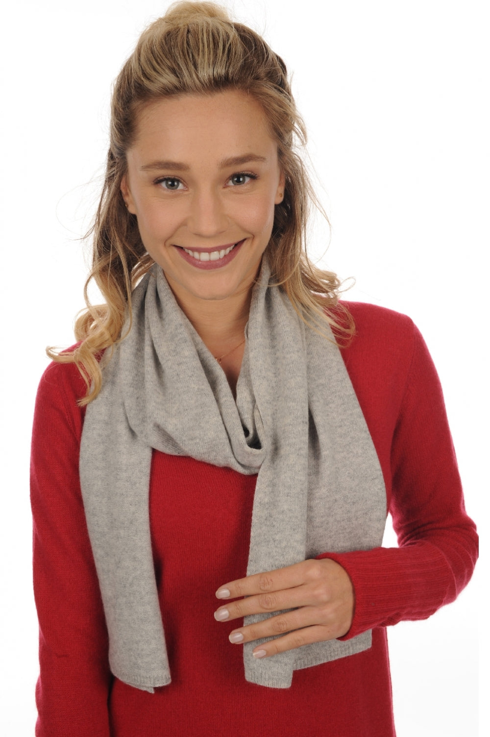Ozone aus gemischtem Kaschmir - flannel - Mahogany