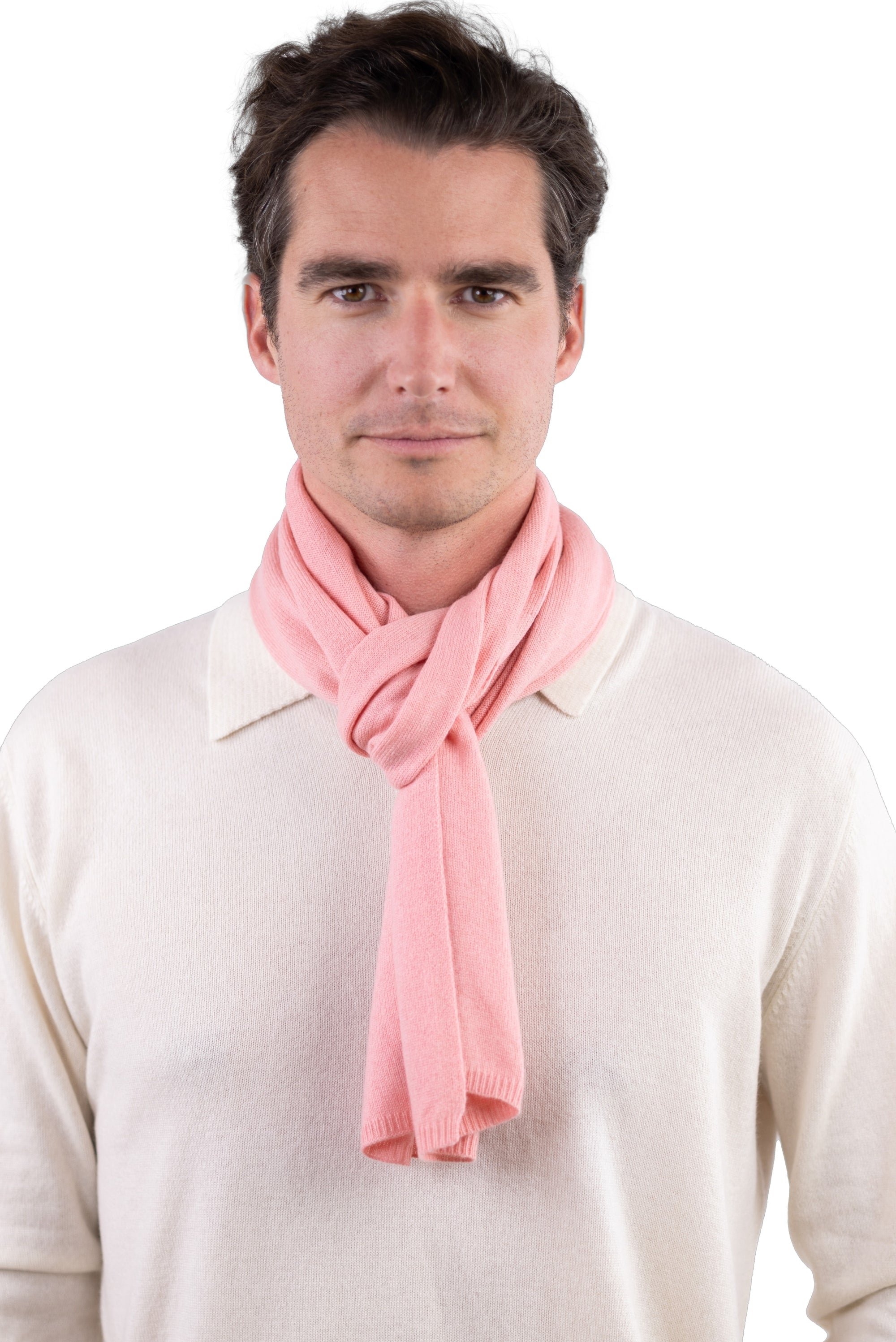 Ozone aus gemischtem Kaschmir - tea rose - Mahogany