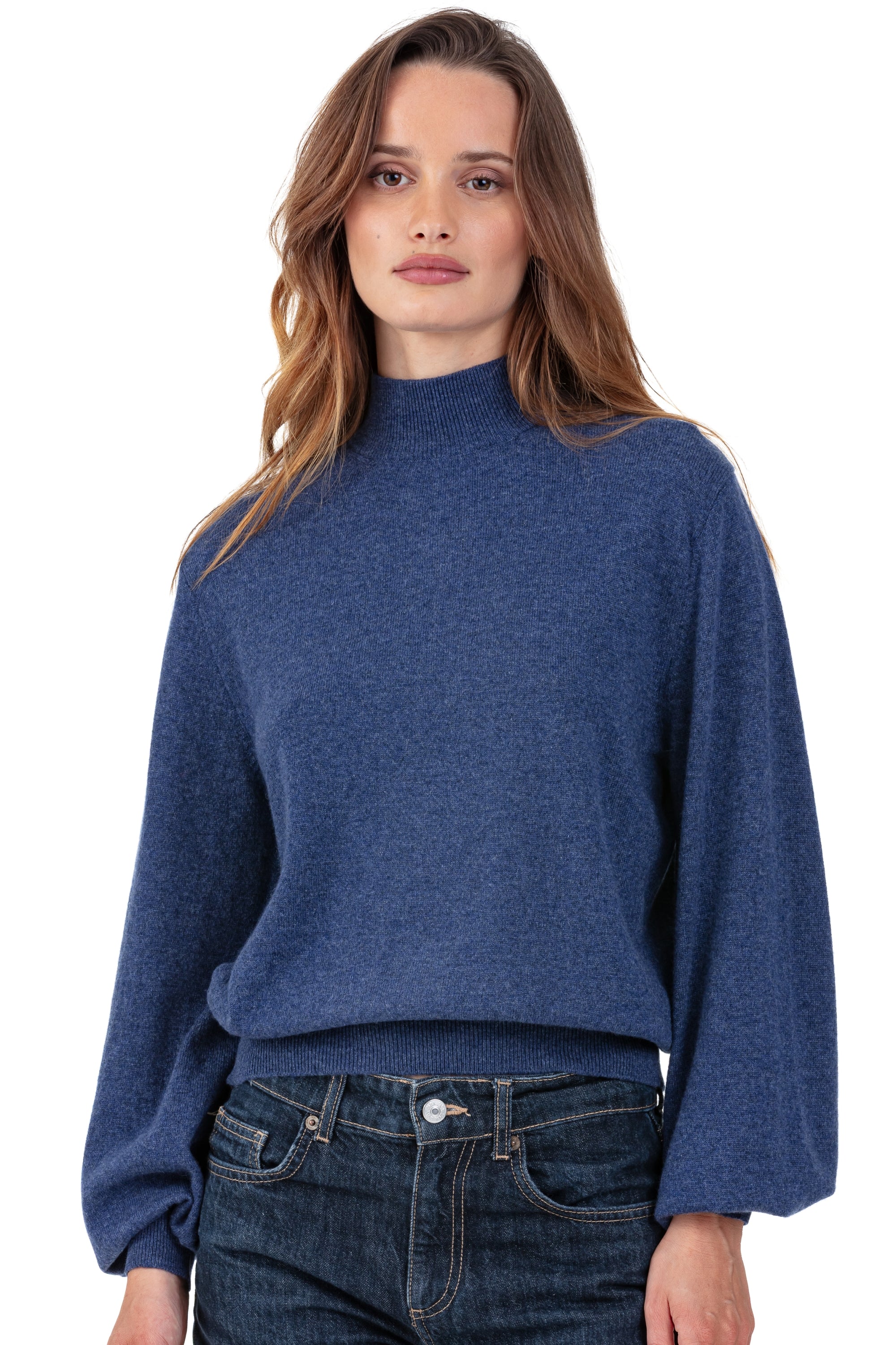 Pia aus Kaschmir Damen - Ansicht 1 - indigo - Mahogany