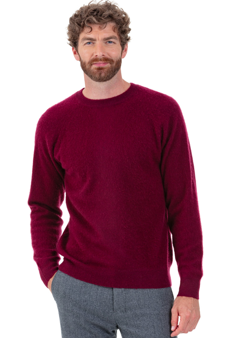 Prince Cocoon-Kaschmirpullover Herren - wine - Mahogany