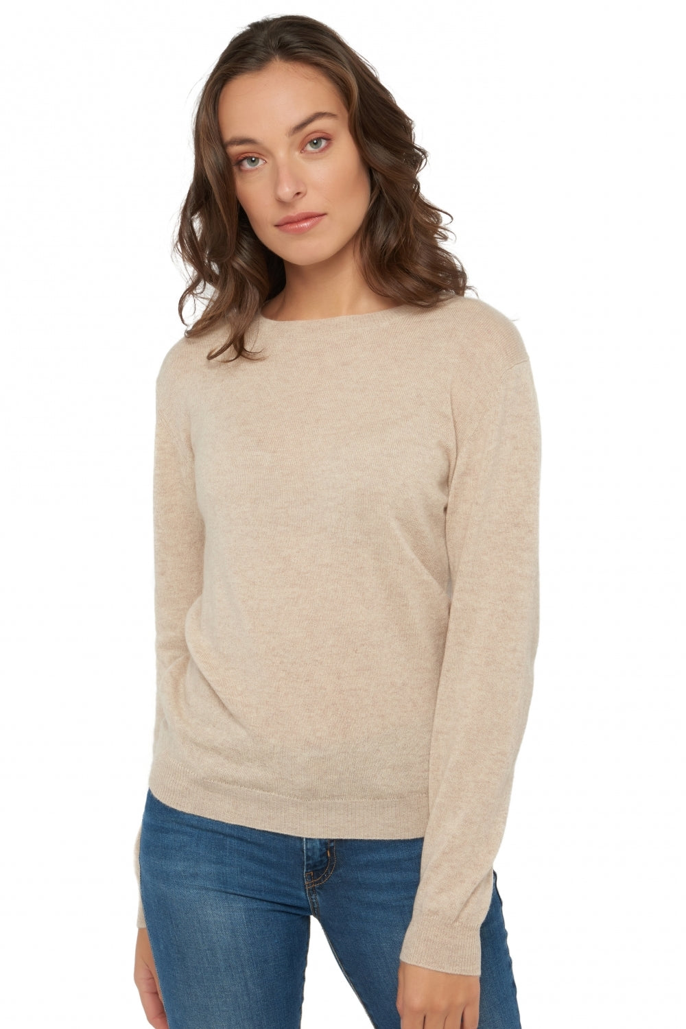 Raison Kaschmirpullover Damen - naturbeige - Mahogany