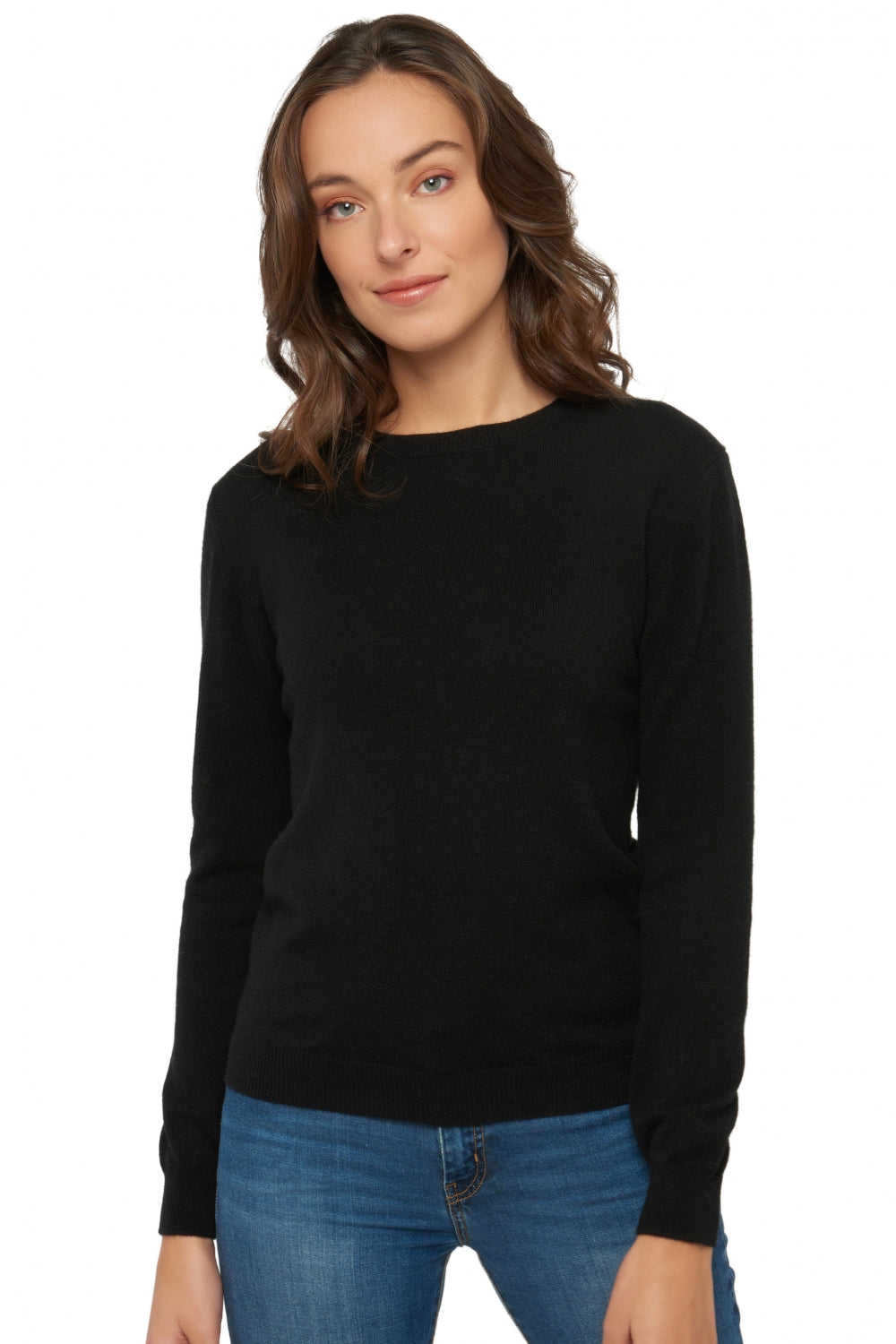 Raison Kaschmirpullover Damen - schwarz - Mahogany