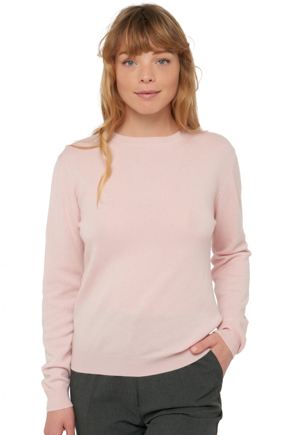 Raison Kaschmirpullover Damen - blassrosa - Mahogany