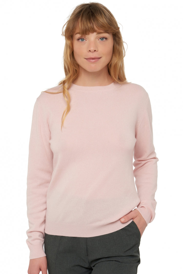 Raison Kaschmirpullover Damen - blassrosa - Mahogany