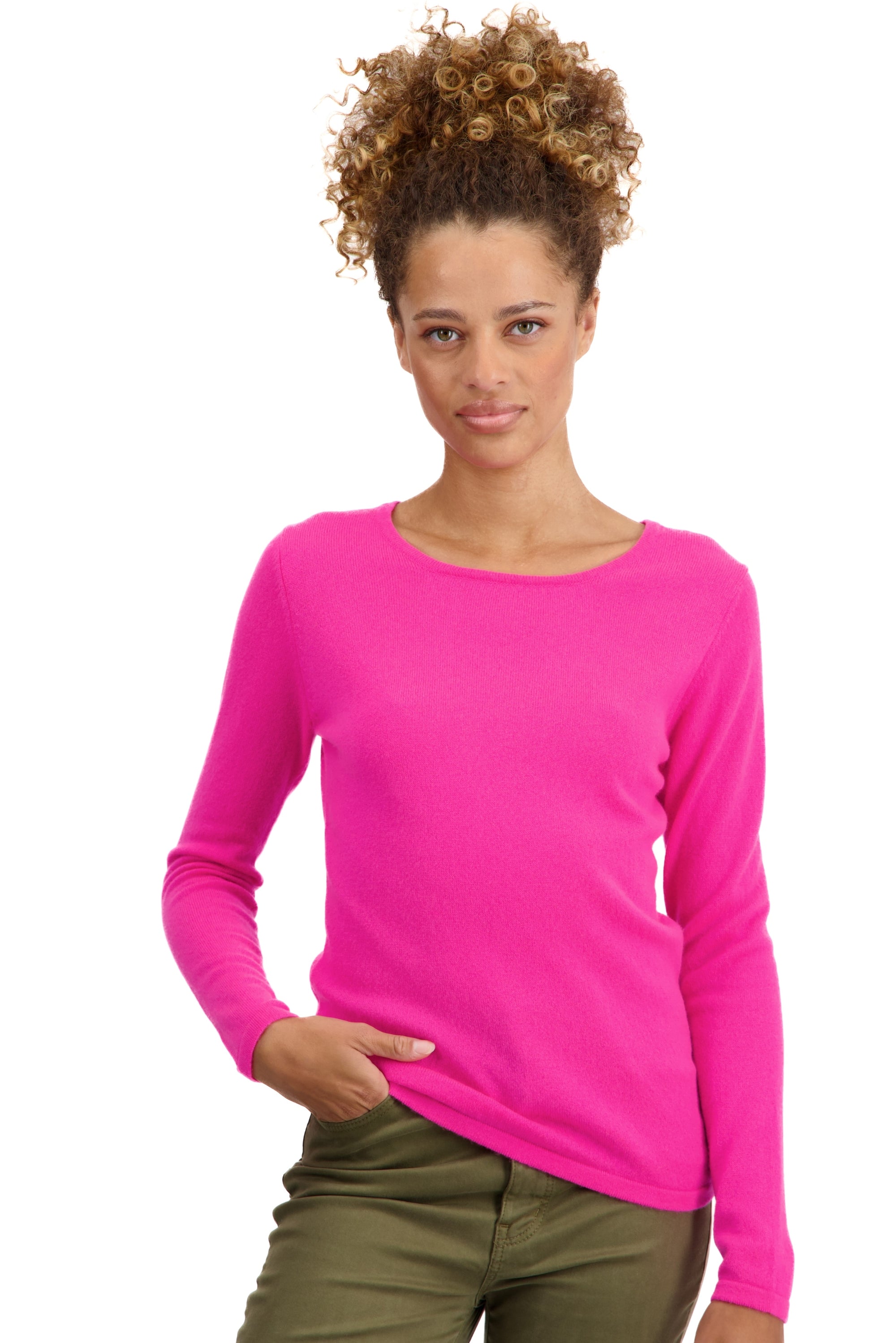 Solange aus Kaschmir für Damen - dayglo - Mahogany