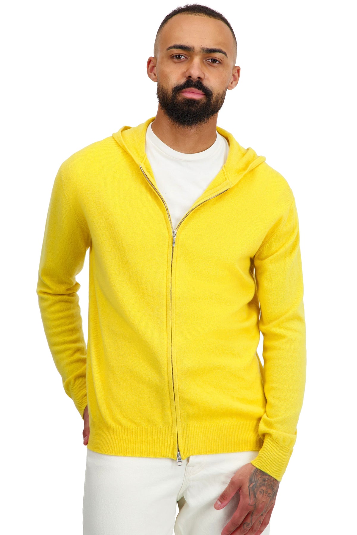 Taboo Kaschmirpullover Herren - Sunbeam - Mahogany