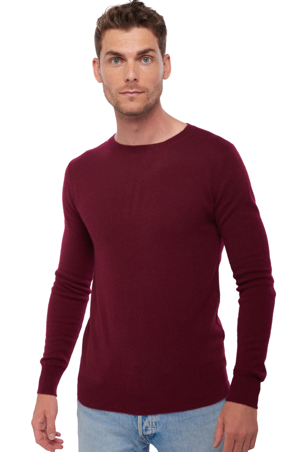 Tao aus Kaschmir Herren - burgundy - Mahogany