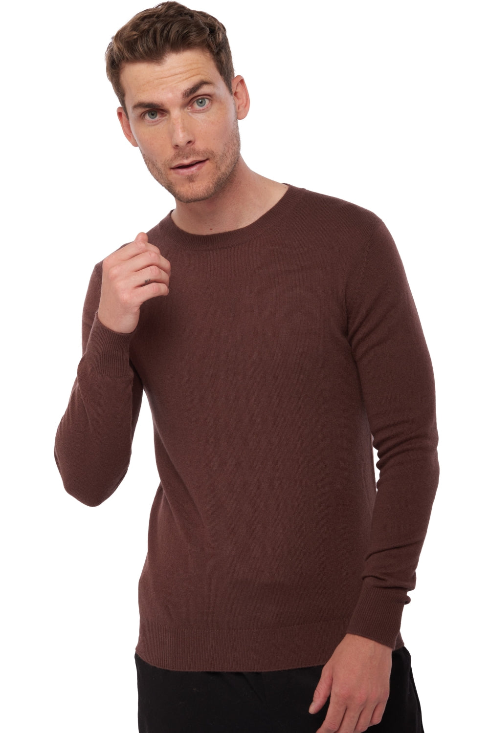 Tao aus Kaschmir Herren - chocobrown - Mahogany