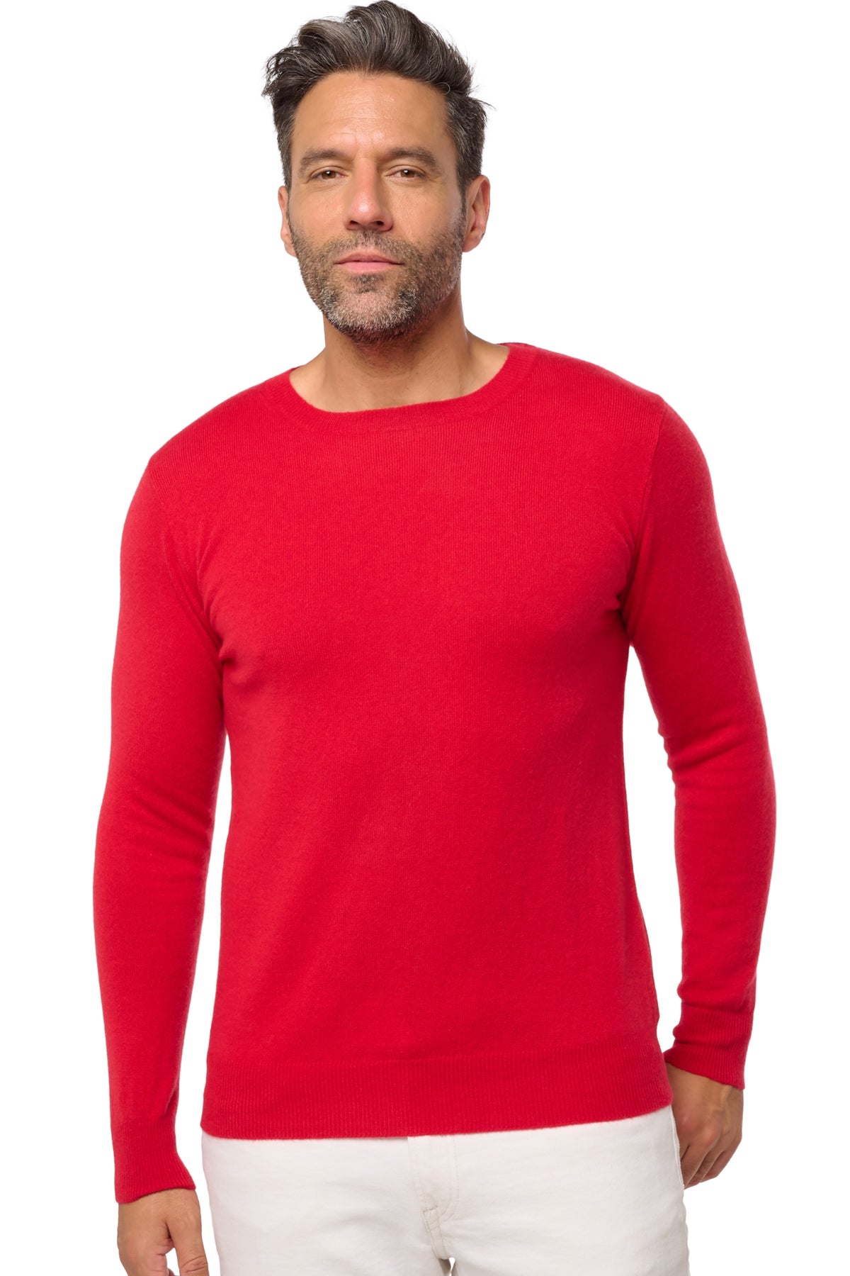 Tao aus Kaschmir für Herren - deep red - Mahogany