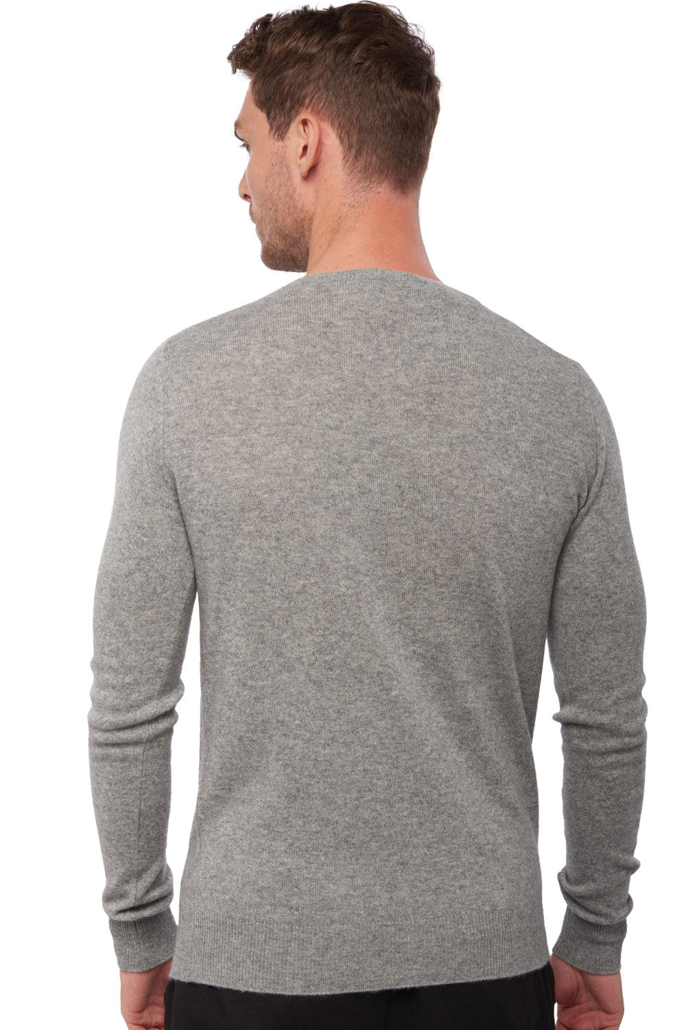 Tao aus Kaschmir für Herren - light grey - Mahogany