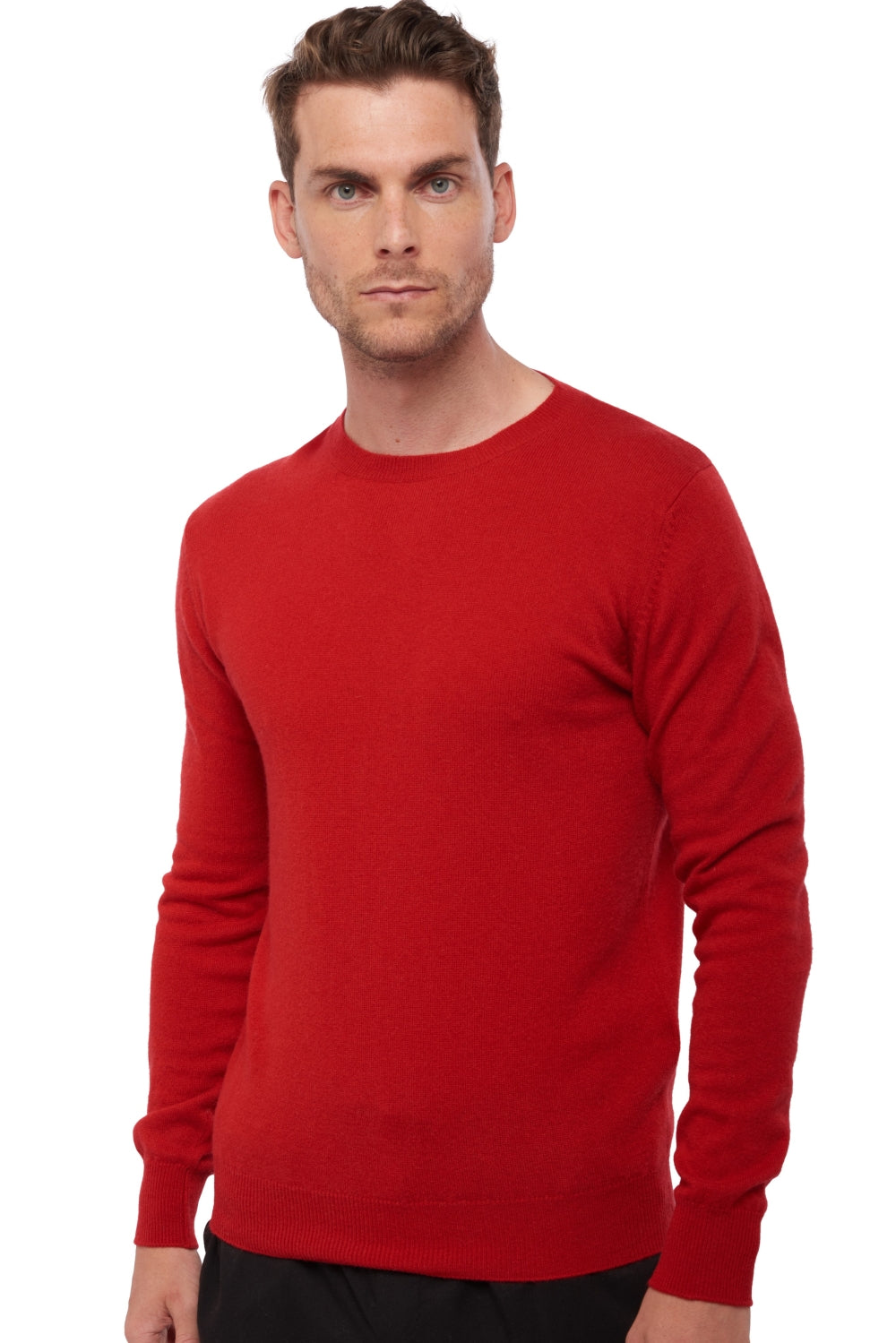 Tao aus Kaschmir für Herren - Rot - Mahogany