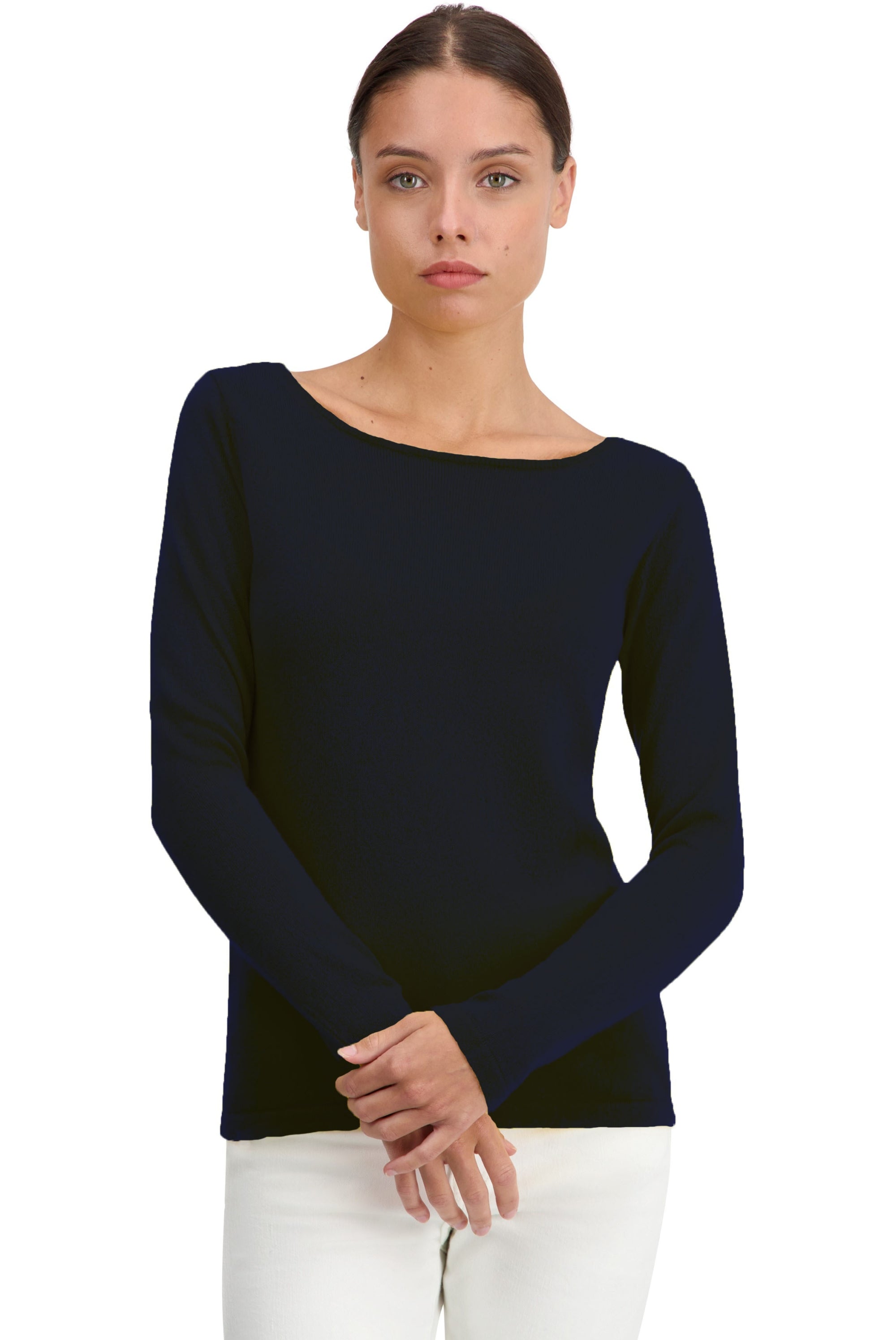 Tennessy Kaschmirpullover Damen - marine foncé - Mahogany