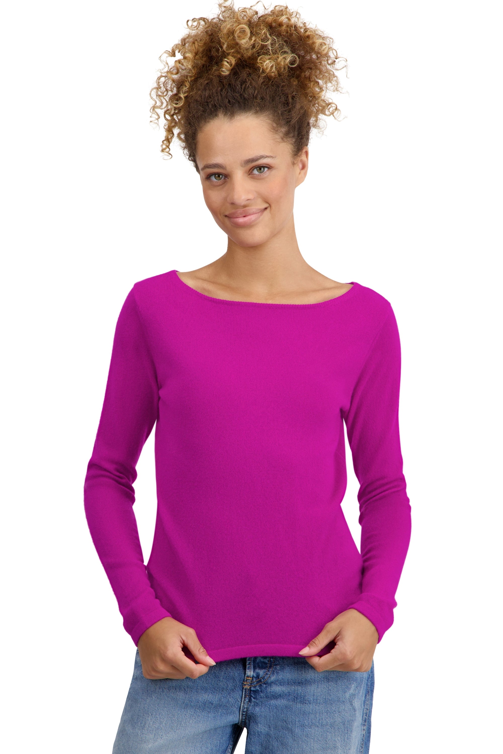 Tennessy Kaschmirpullover Damen - radiance - Mahogany
