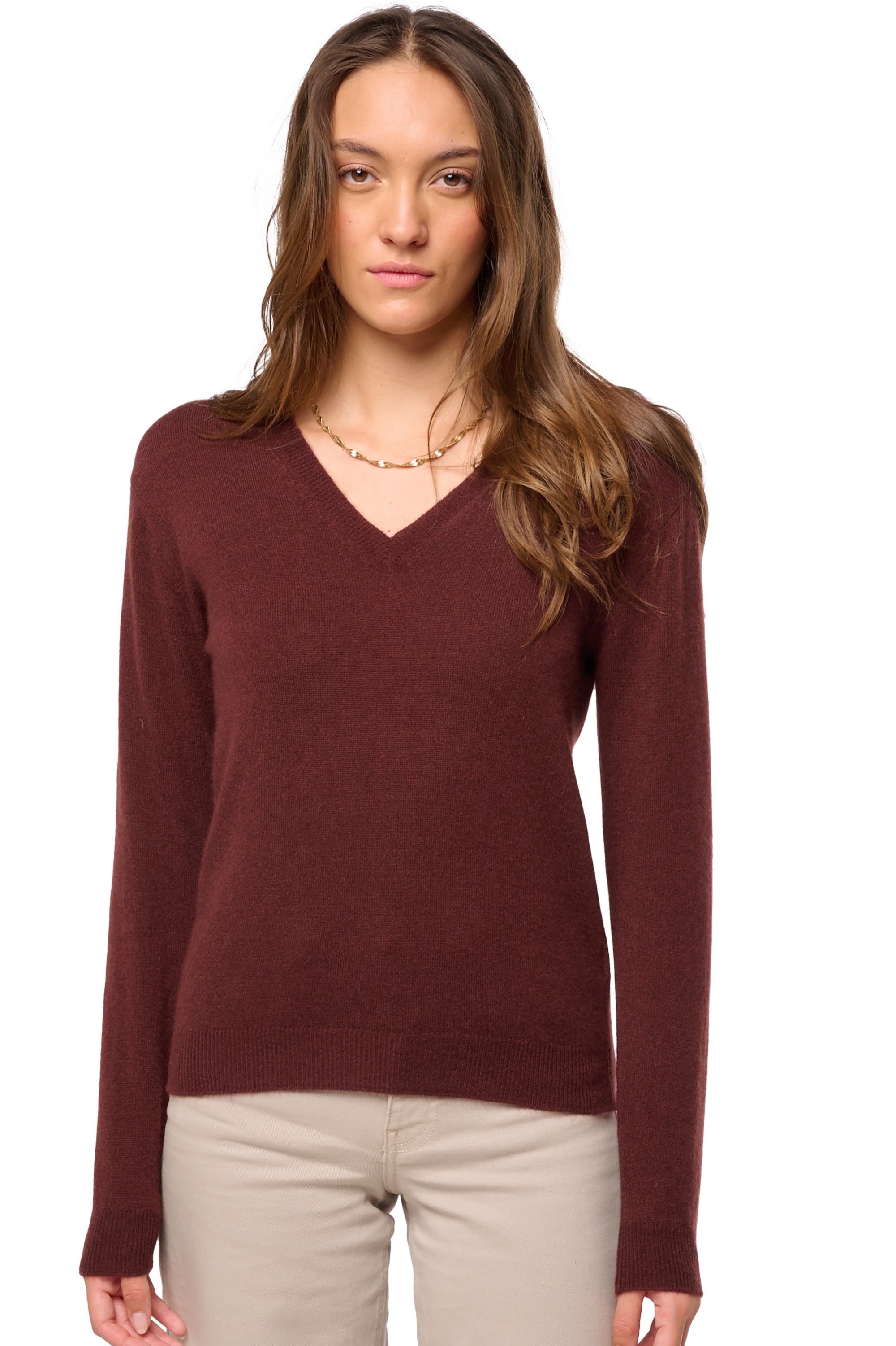 Tessa aus Kaschmir Damen - cinnabar - Mahogany